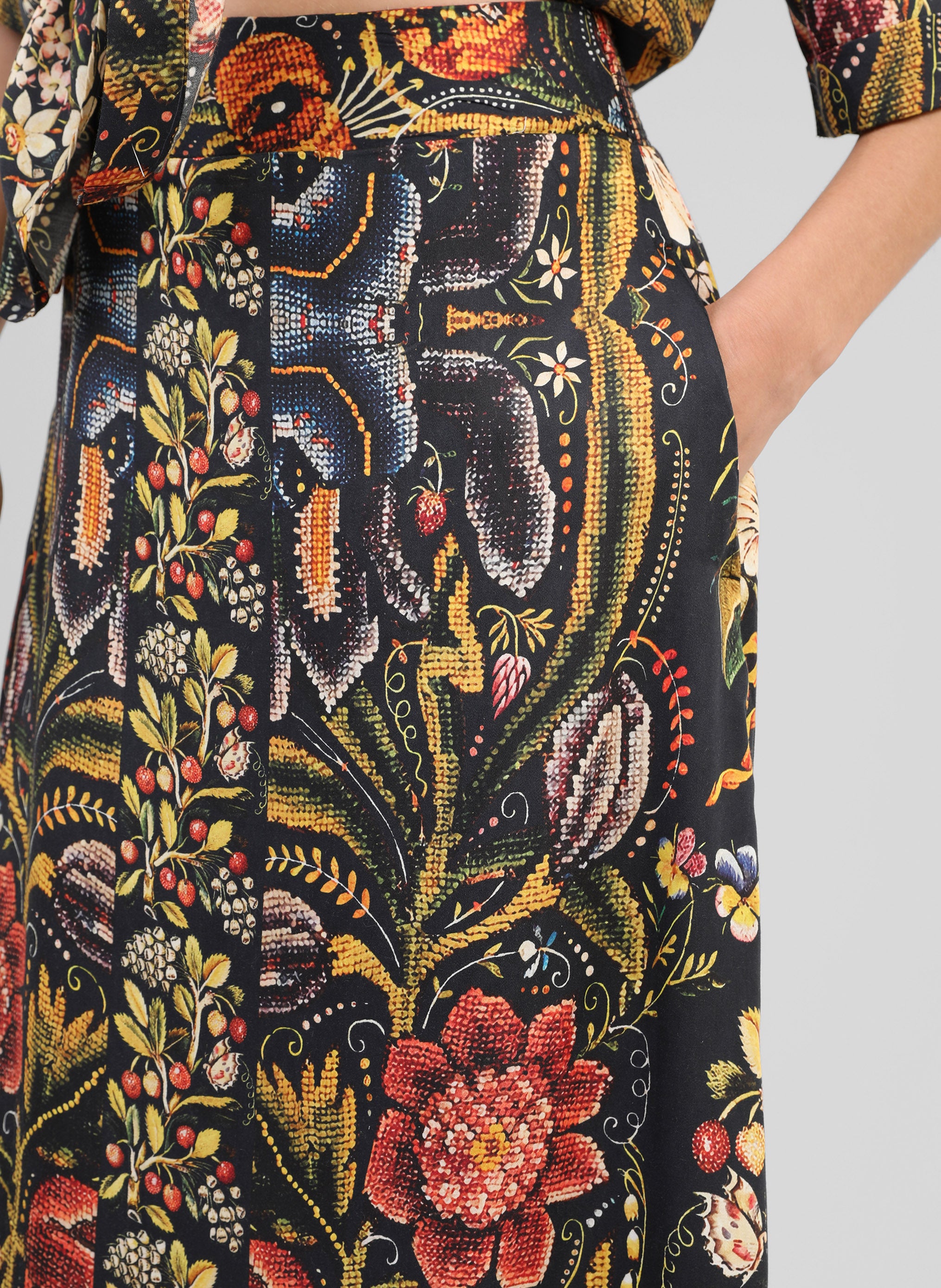 JUPE LONGUE ROBILIANE henrietta multi