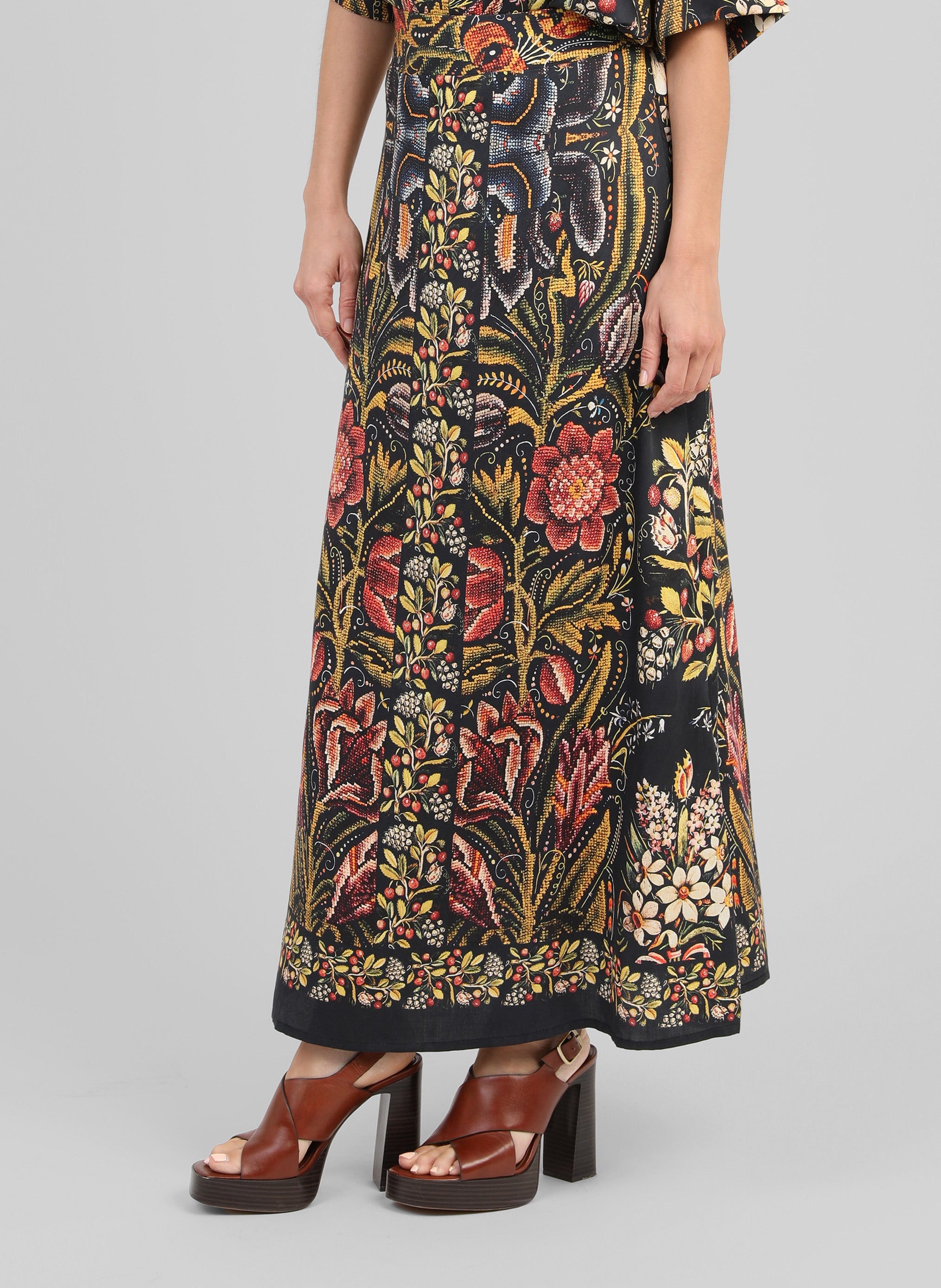 JUPE LONGUE ROBILIANE henrietta multi