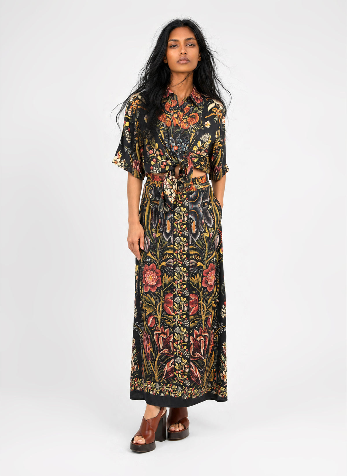 JUPE LONGUE ROBILIANE henrietta multi