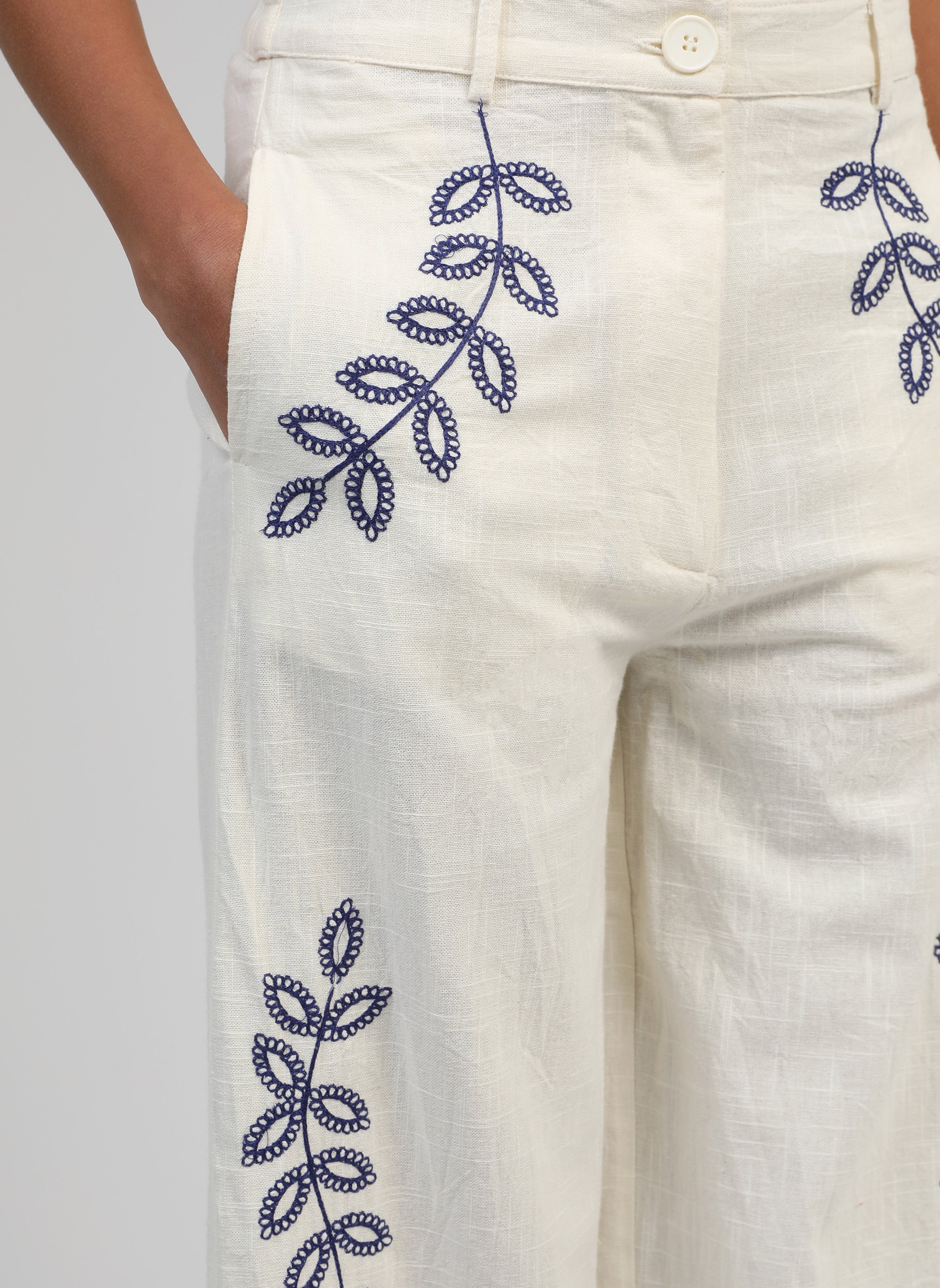 PANTALON ROSSALIE ecru