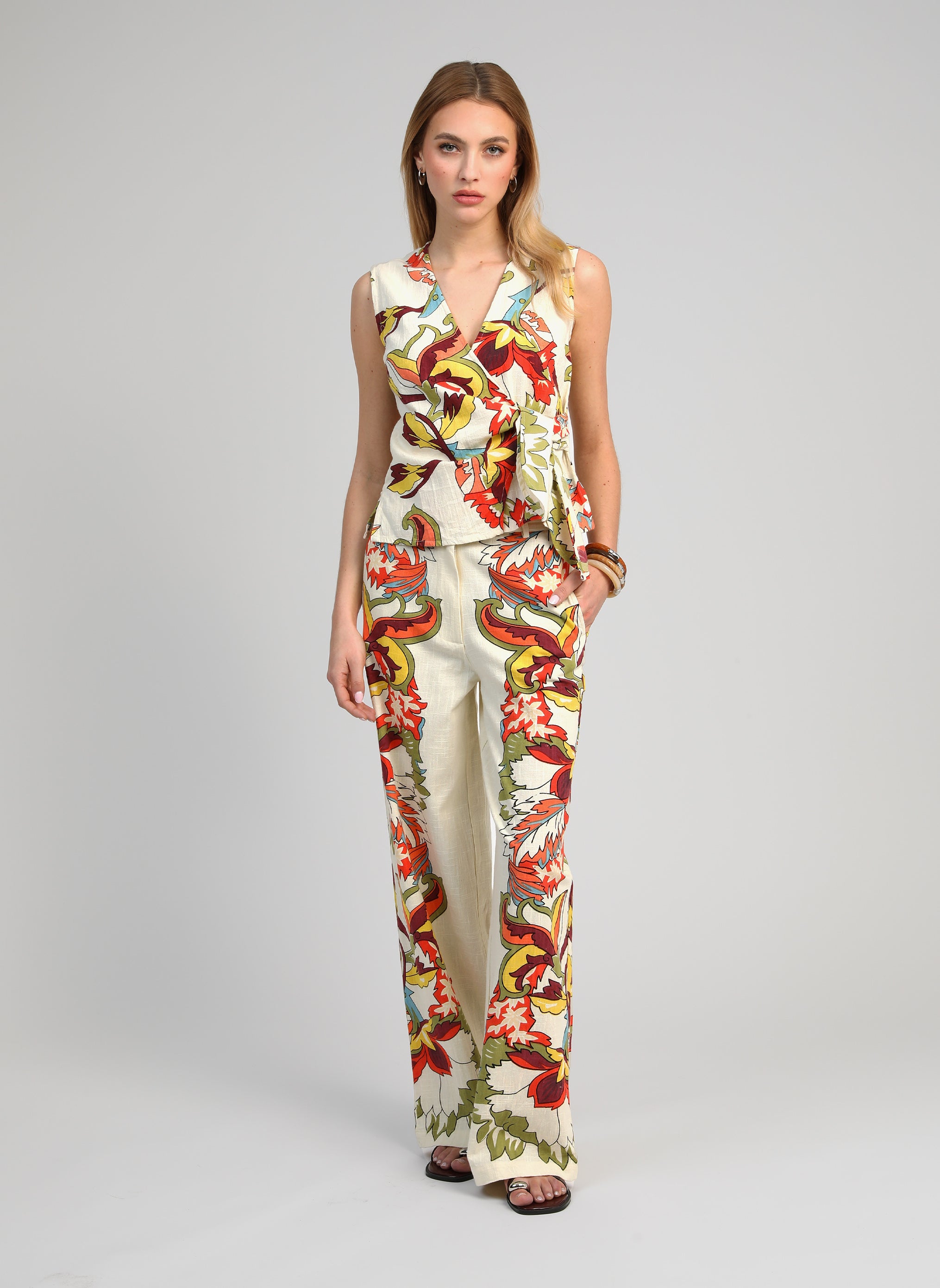 PANTALON ROSSINI pachama ecru