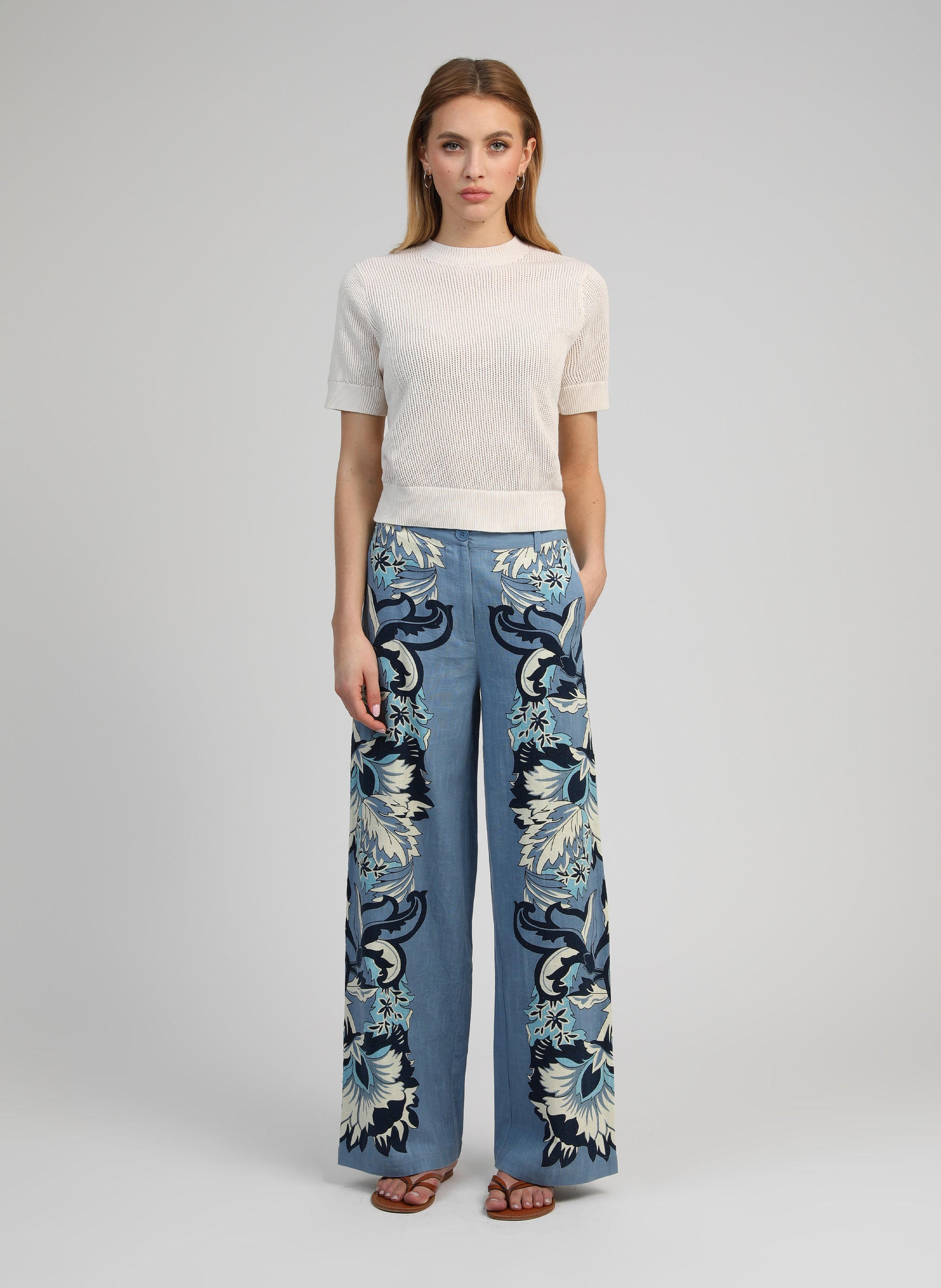 PANTALON ROSSINI pachama bleu