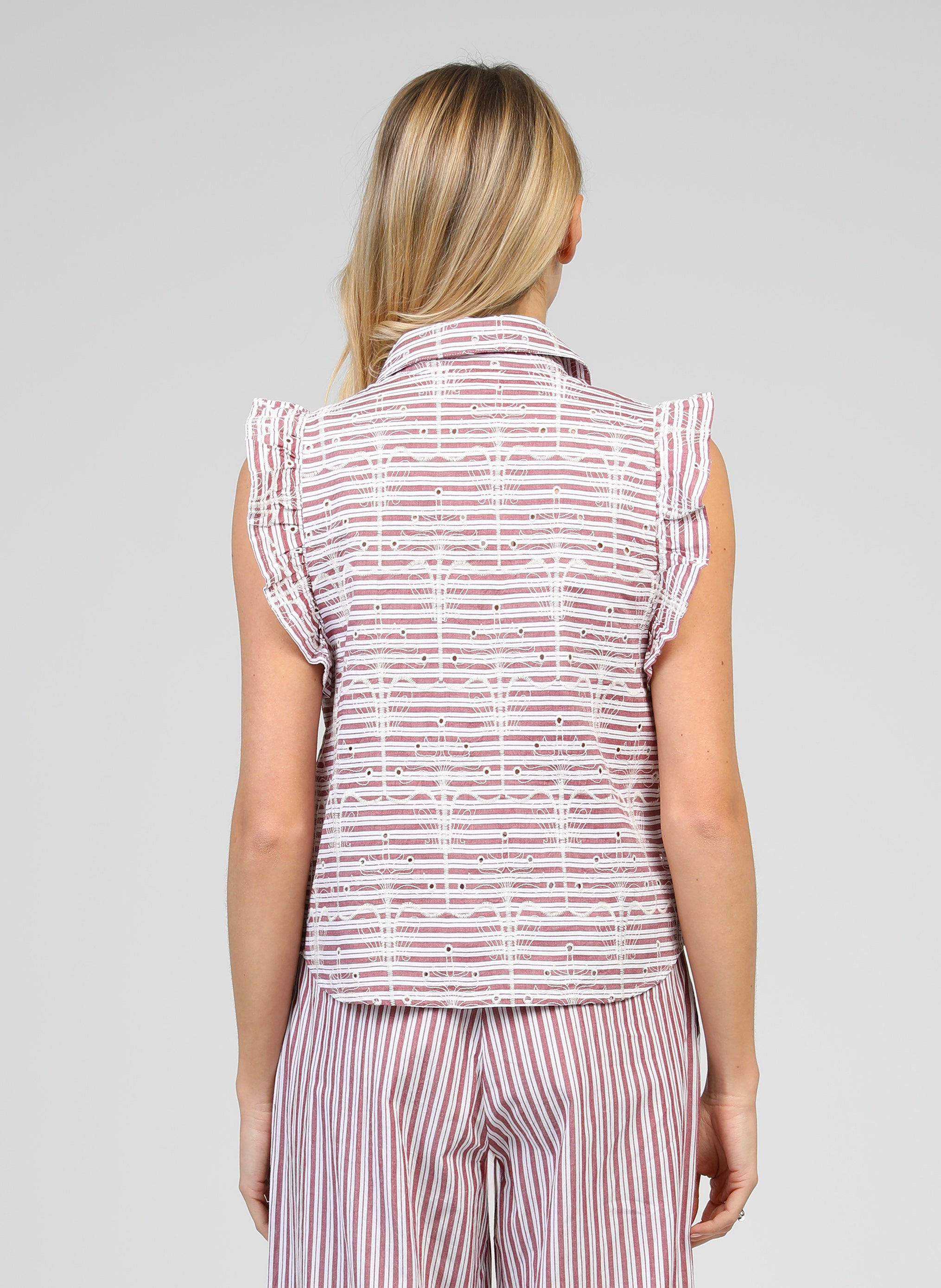 CHEMISE SENALY rouge