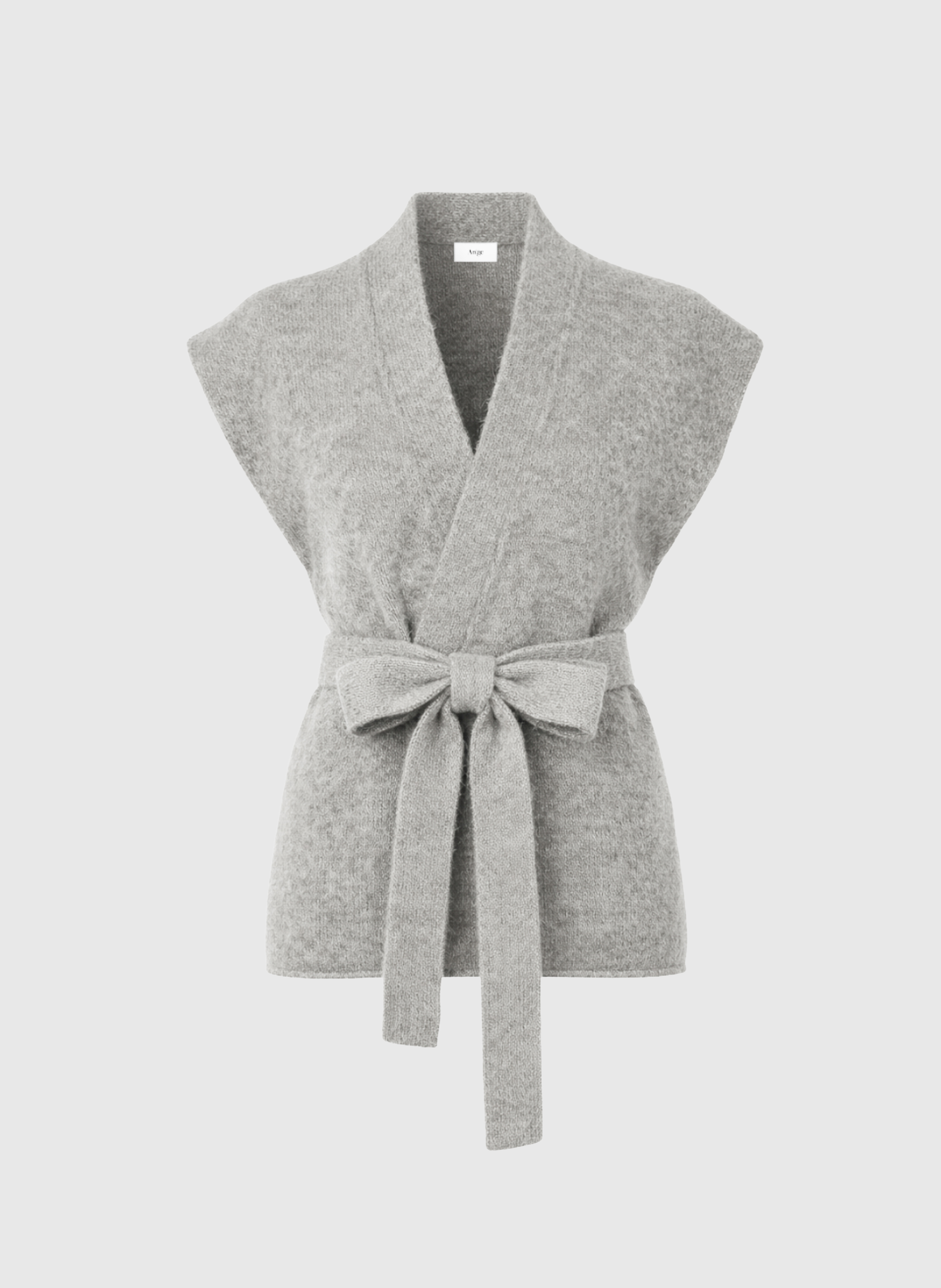 GILET LOUNINI gris clair