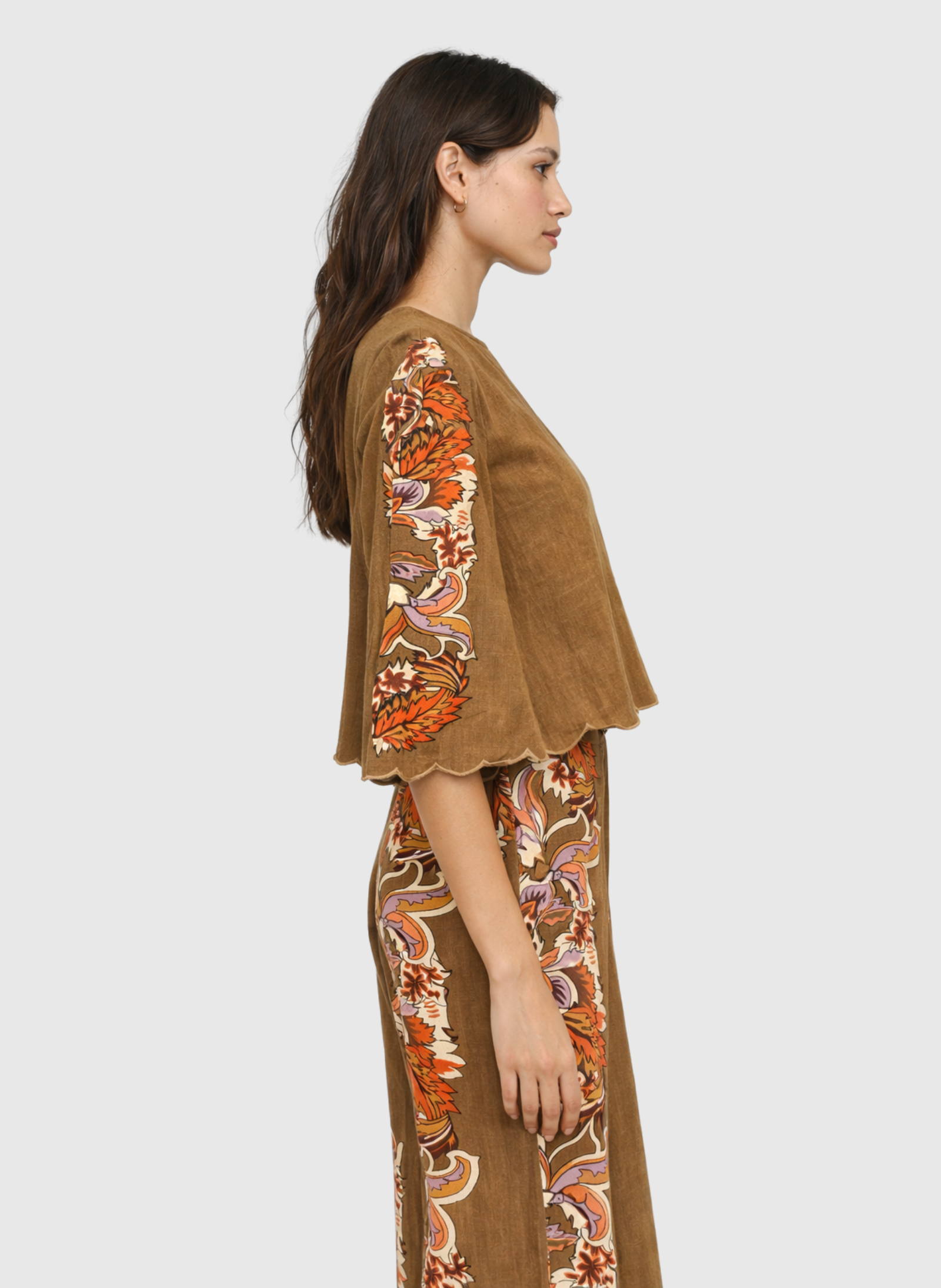 BLOUSE SEBY pachama olive