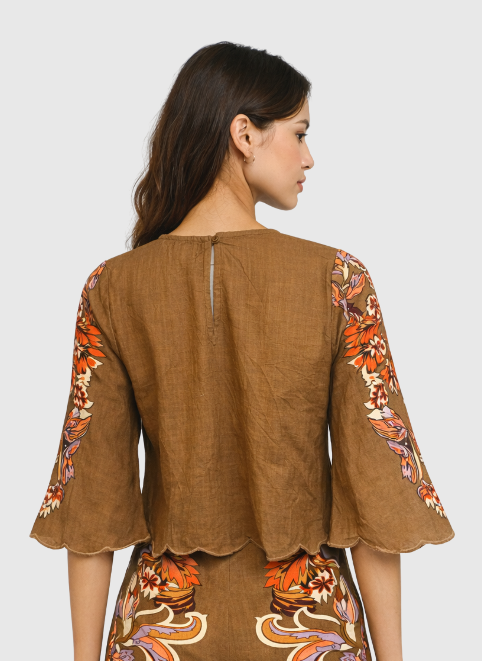 BLOUSE SEBY pachama olive