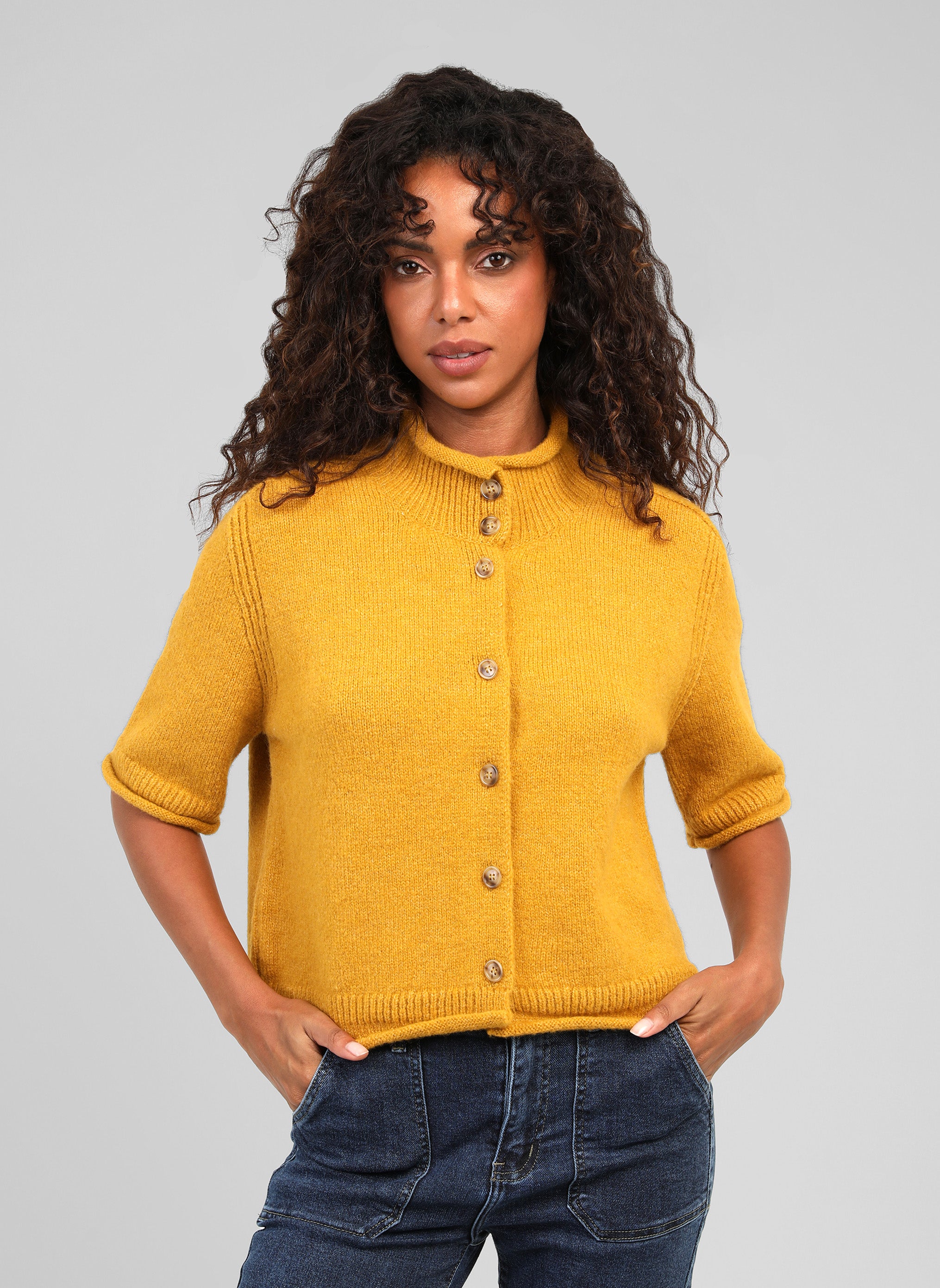 GILET LELYA yellow