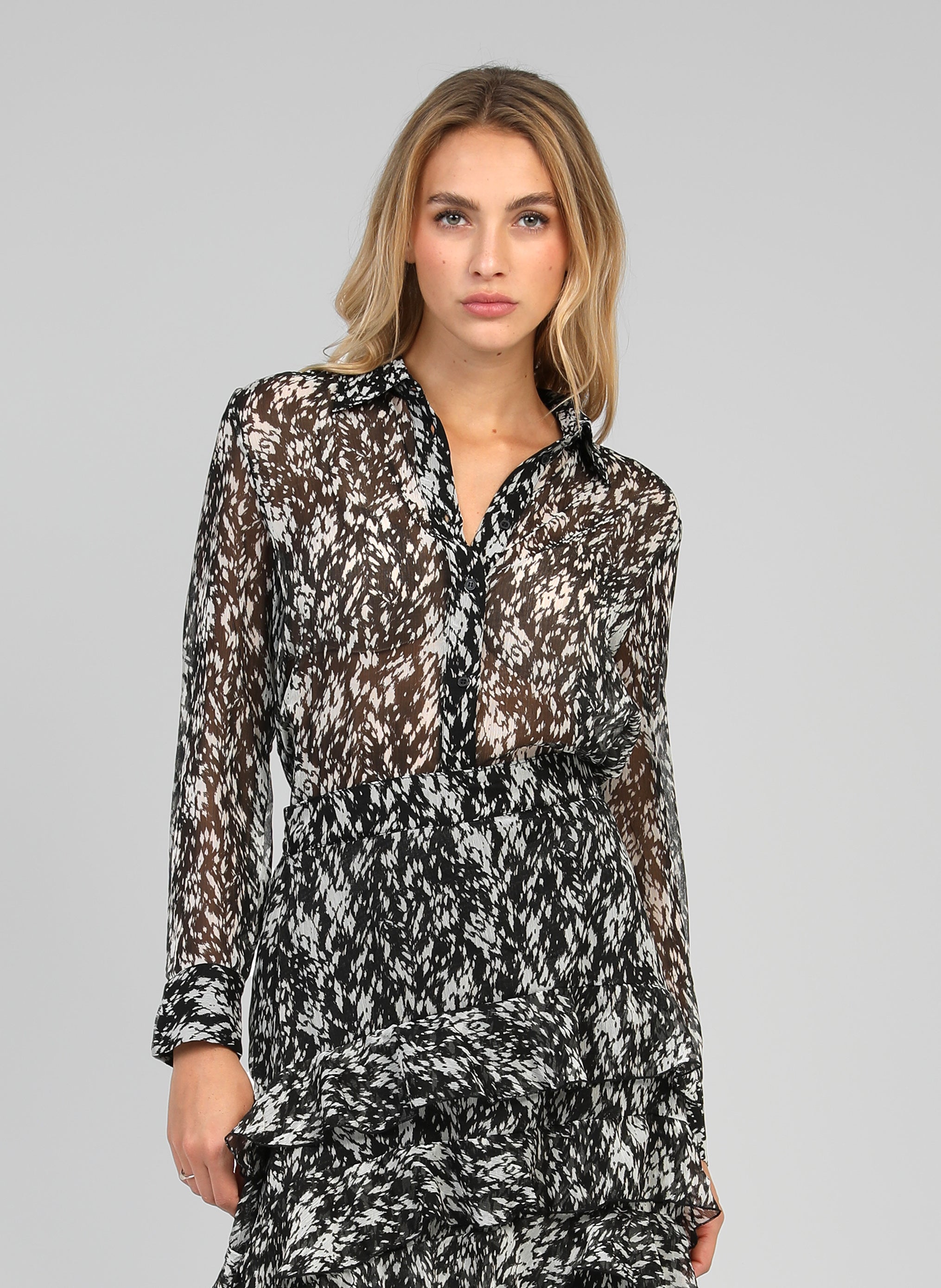 SABERY icare camisa negra