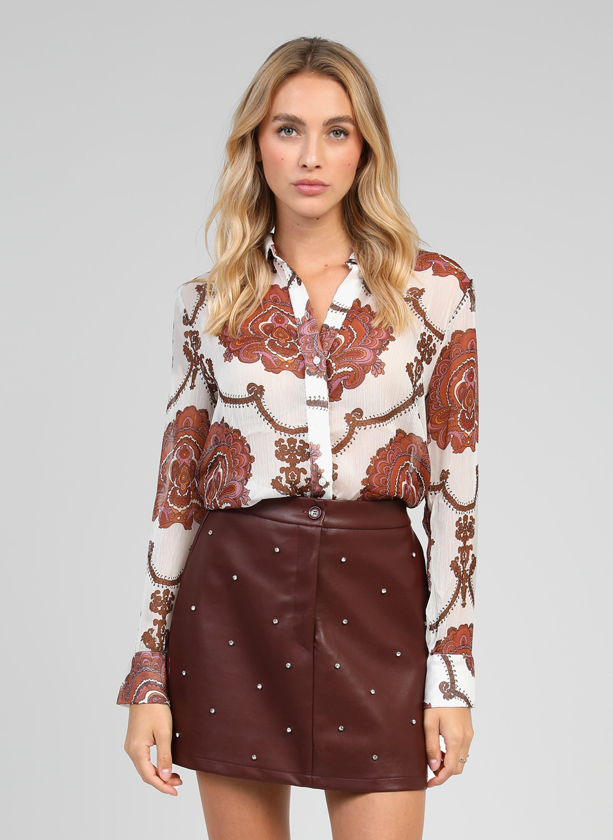 CHEMISE SABERY bohemia ecru