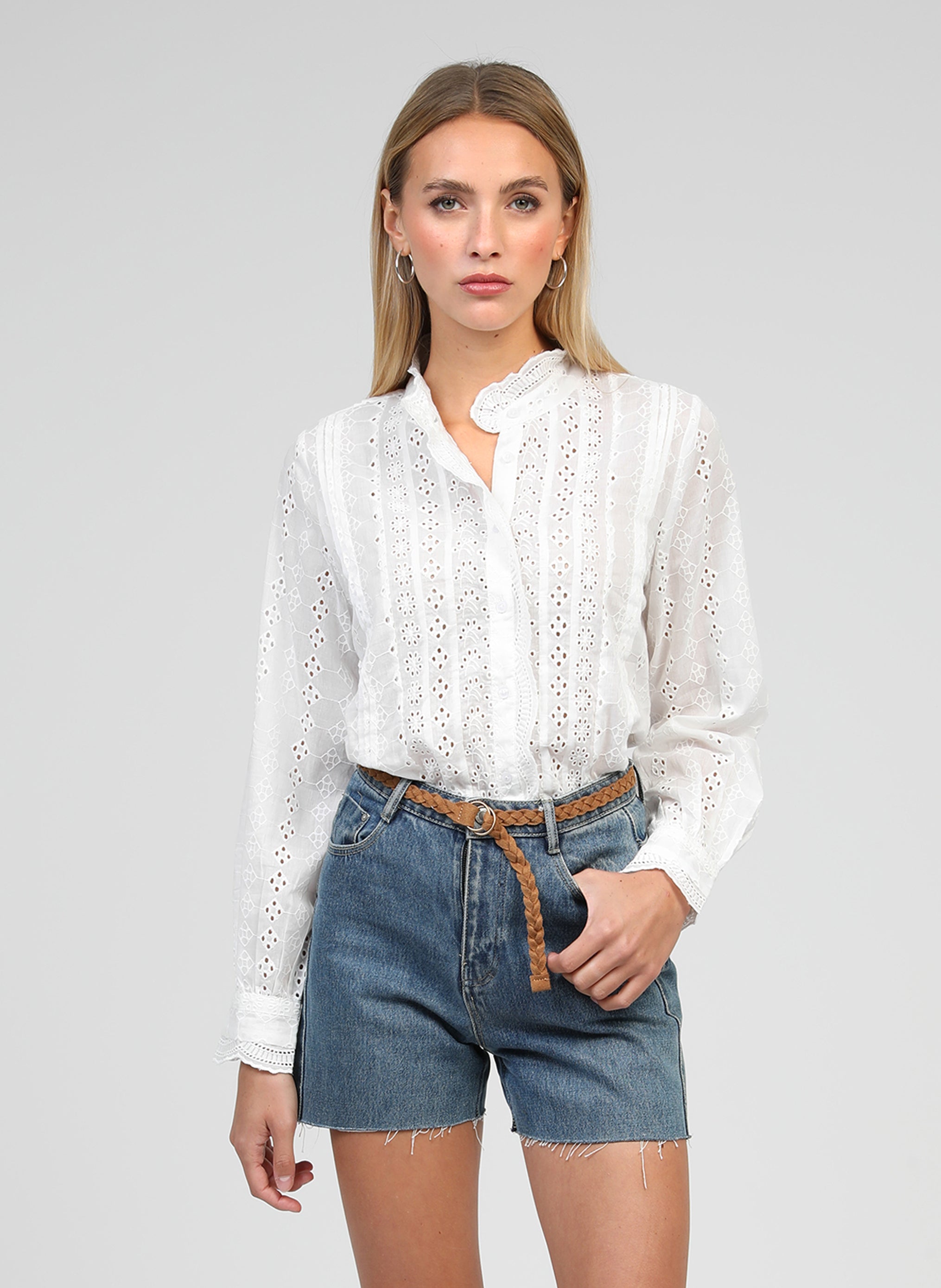 CHEMISE SADILEO blanc