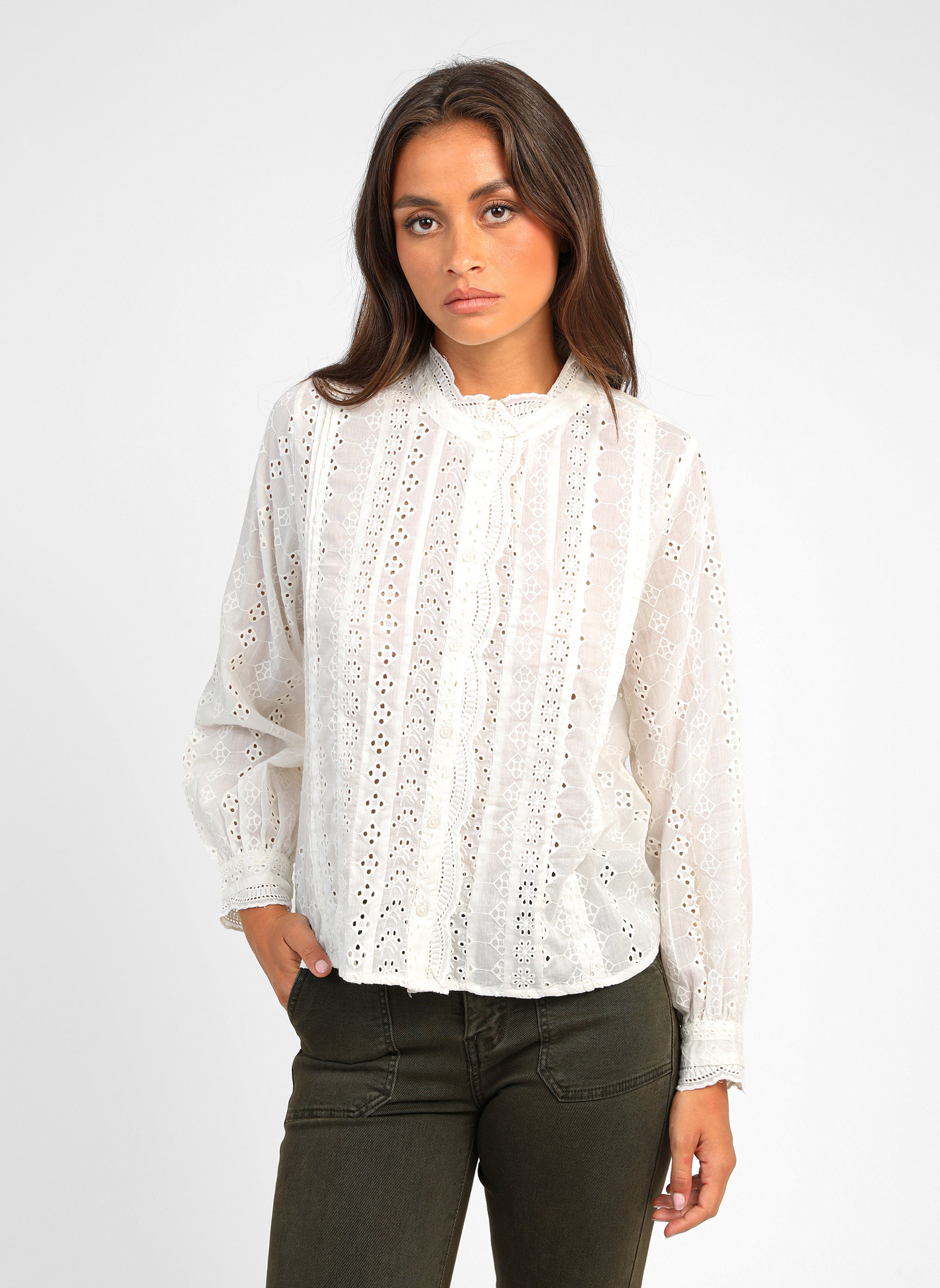 CHEMISE SADINELO ecru
