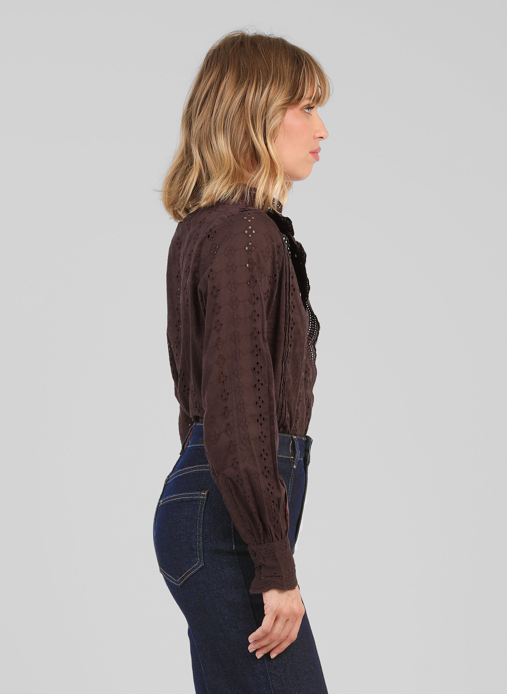 CHEMISE SADINELO moka