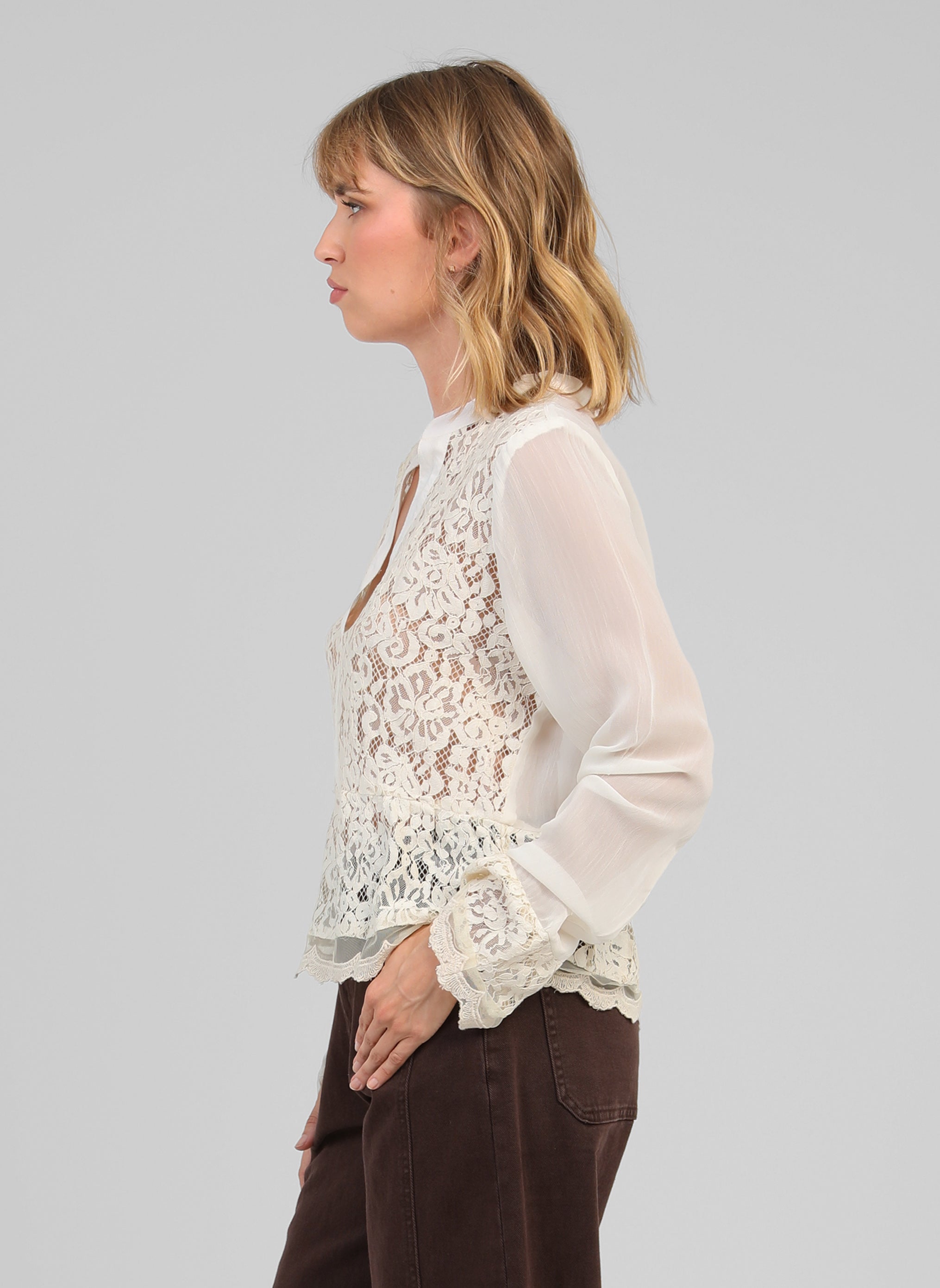 CHEMISE SALAMA ecru