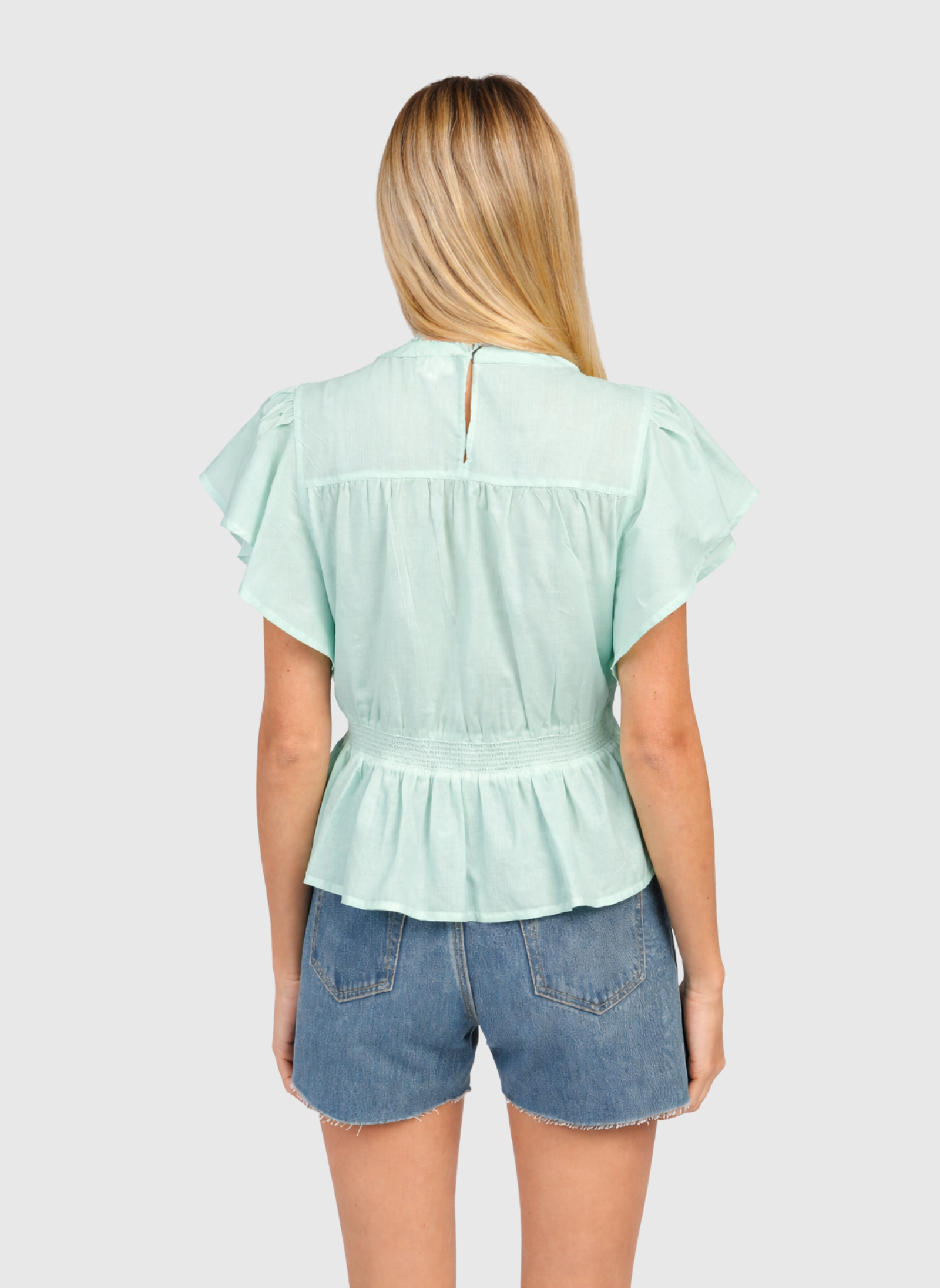 BLOUSE SALEKINA celadon