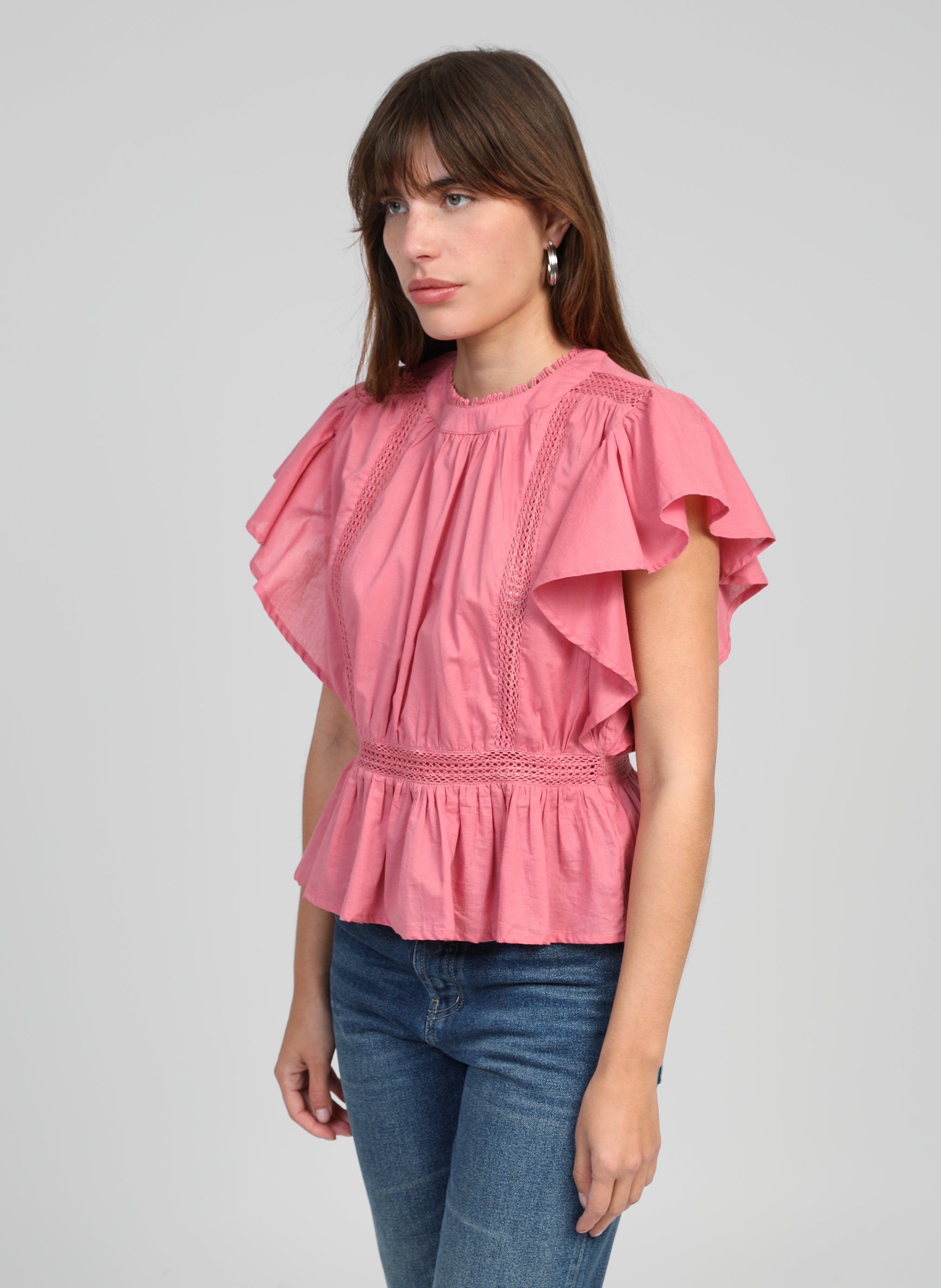 BLOUSE SALEKINA rose