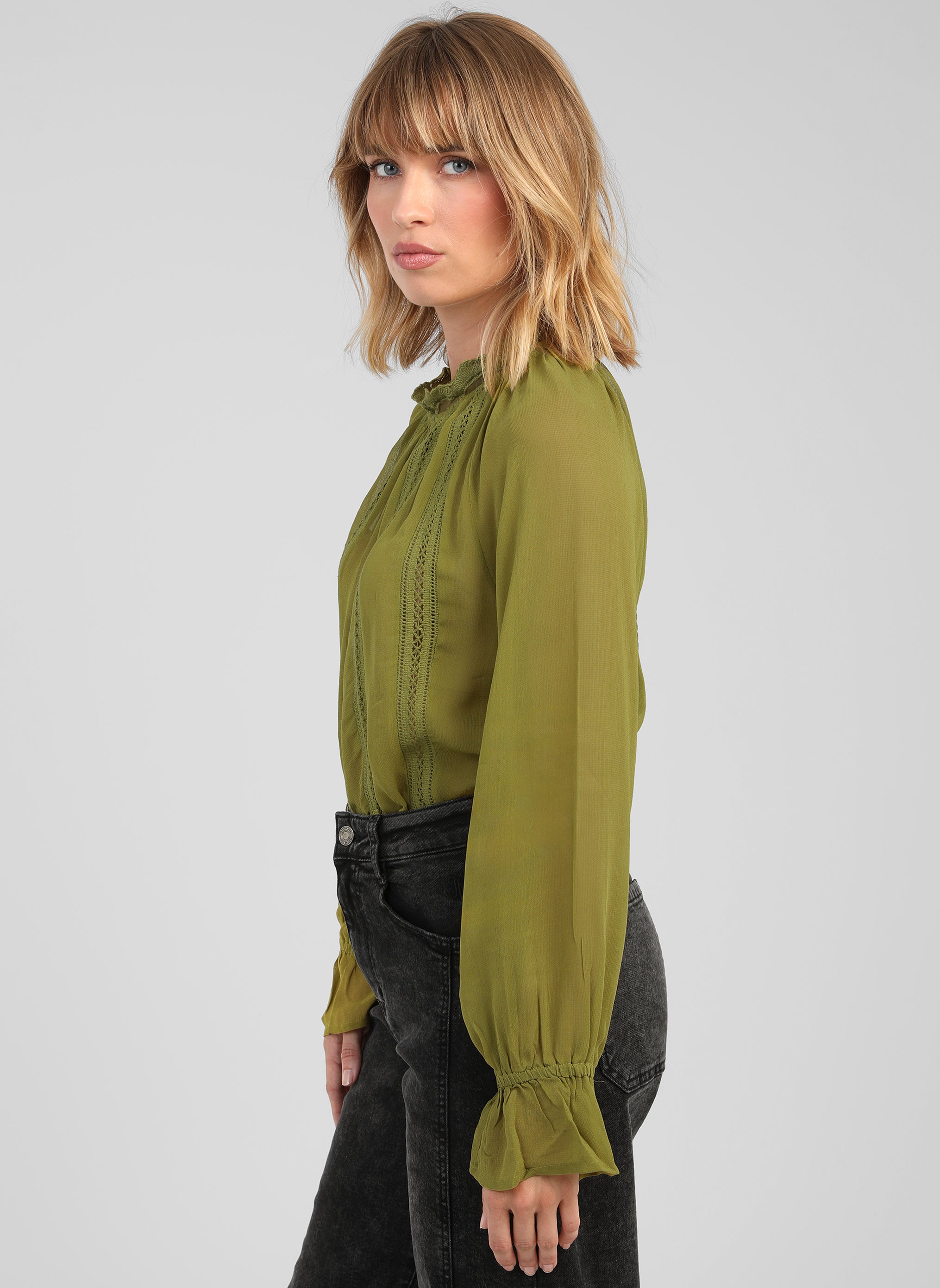 BLOUSE SALOUNA matcha