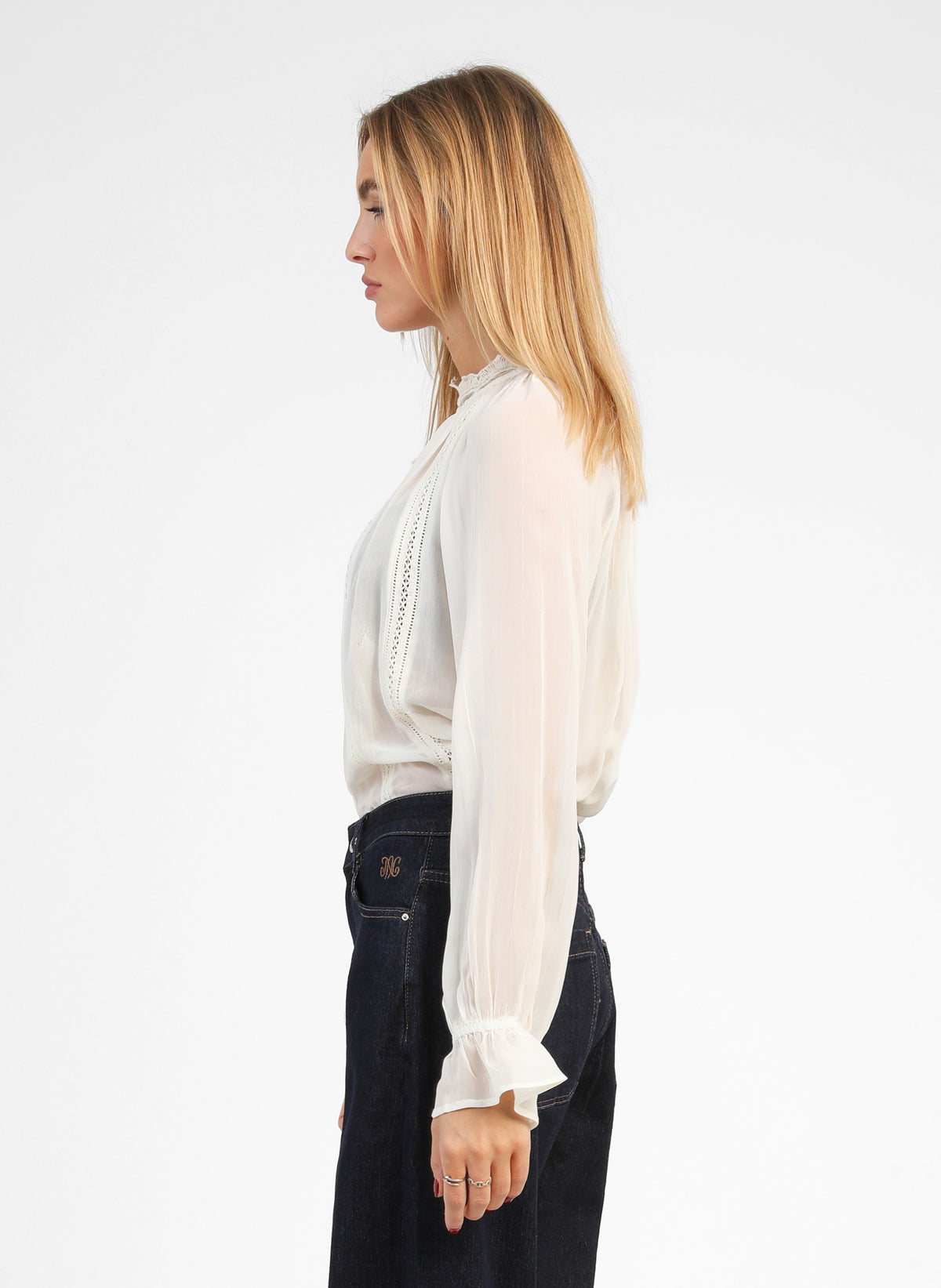 BLOUSE SALOUNA écru