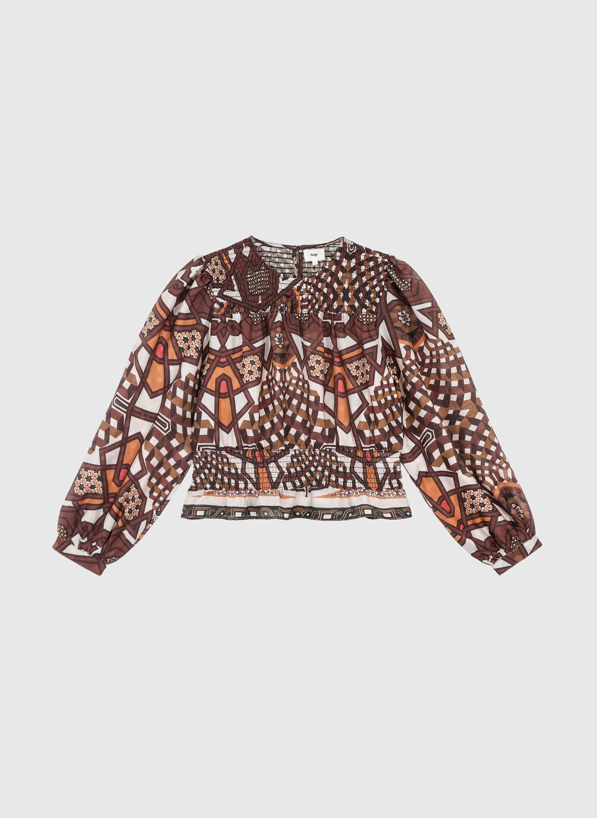 CHEMISE SALVAT kalei caramel