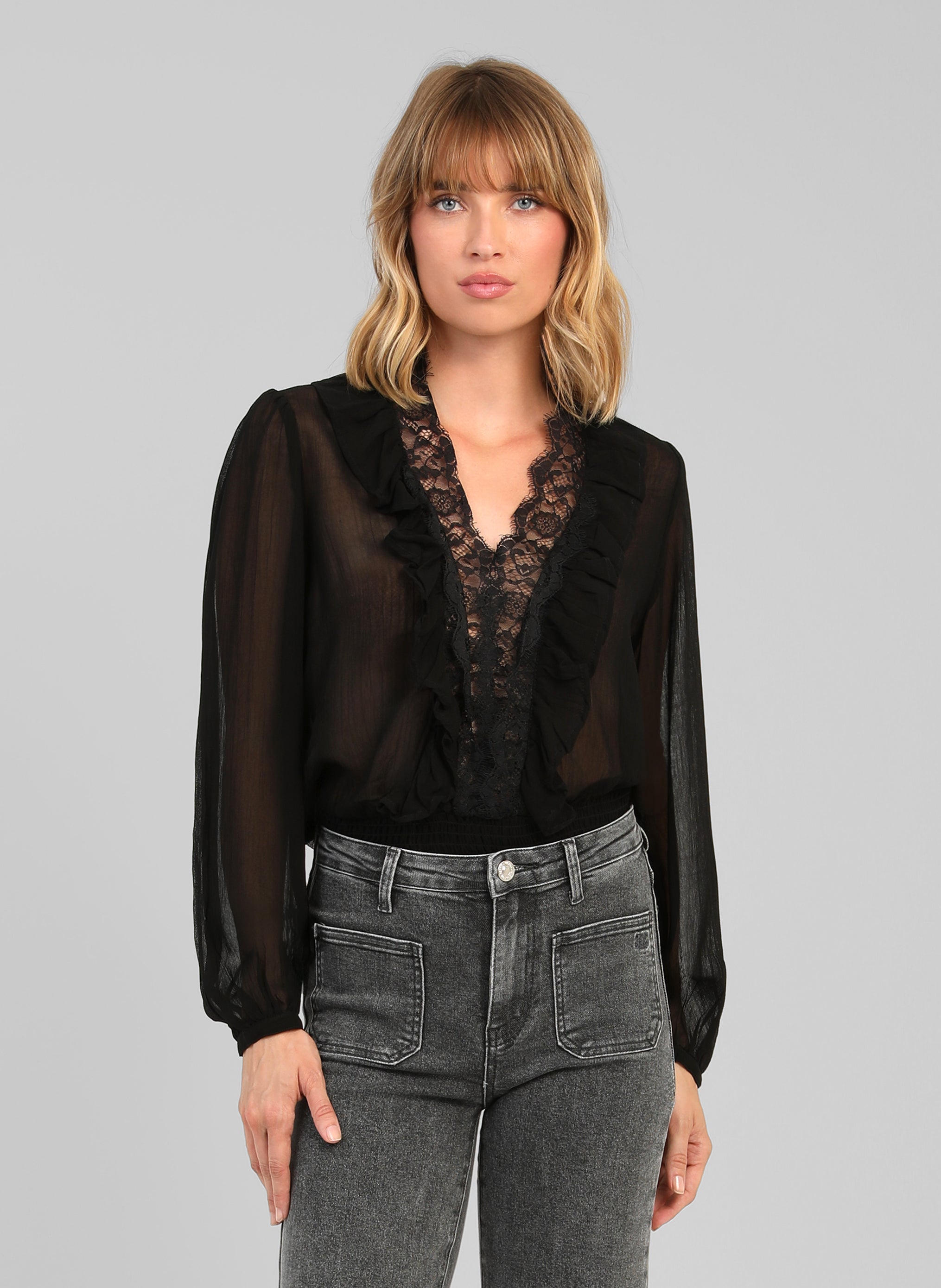 BLOUSE SAMISTA noir