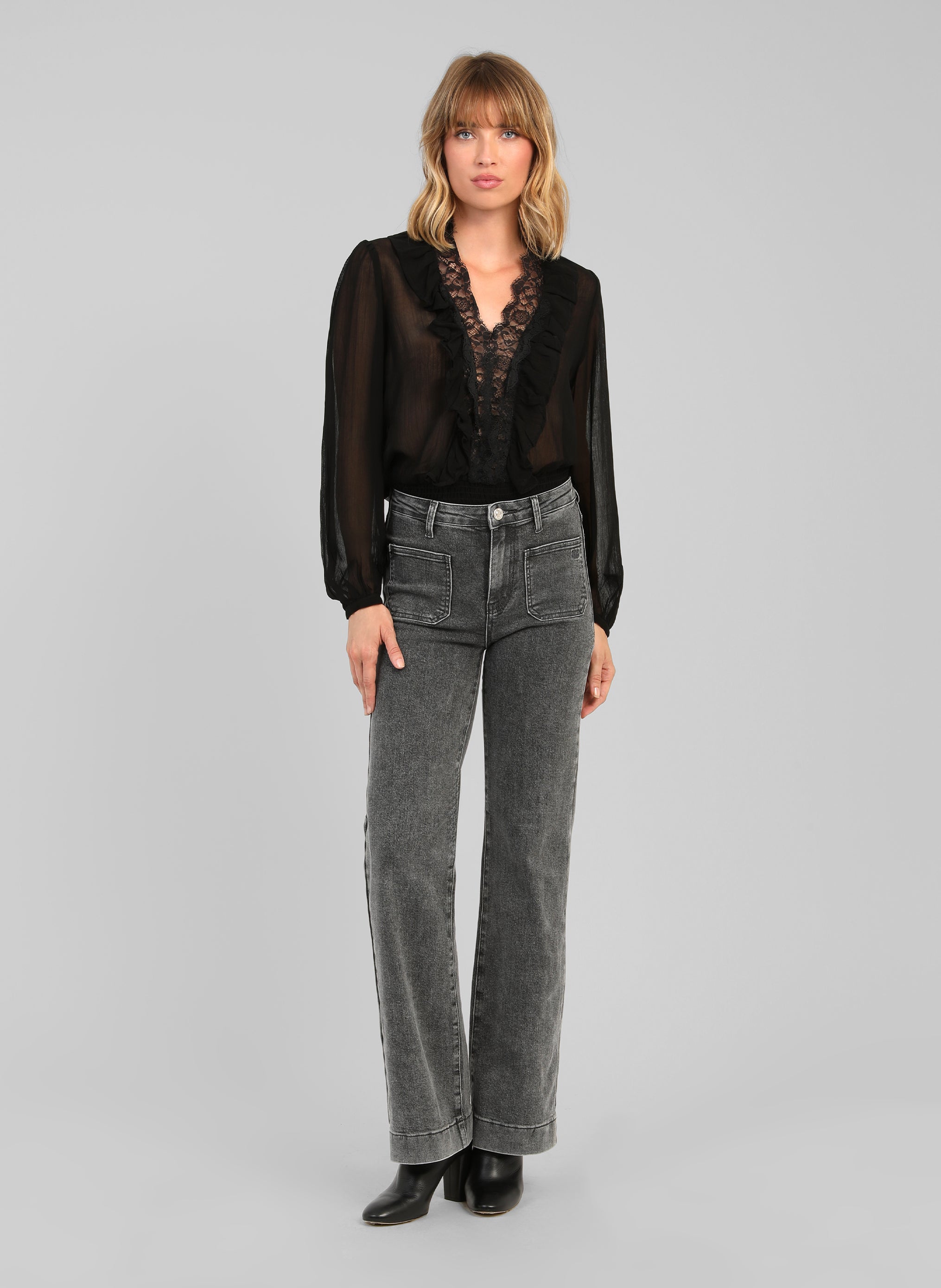 BLOUSE SAMISTA noir