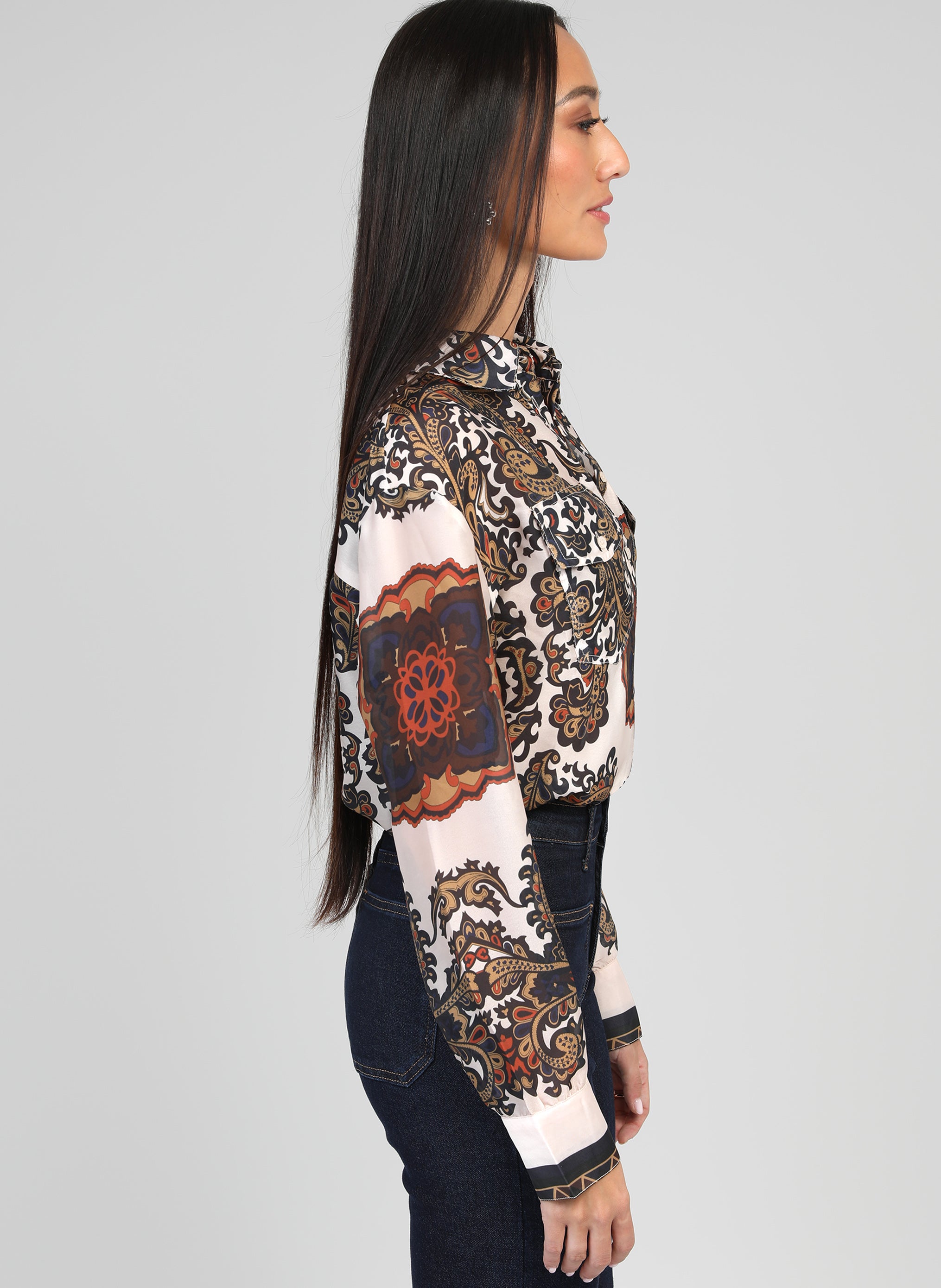 SANDYLA filiamo ecru SHIRT