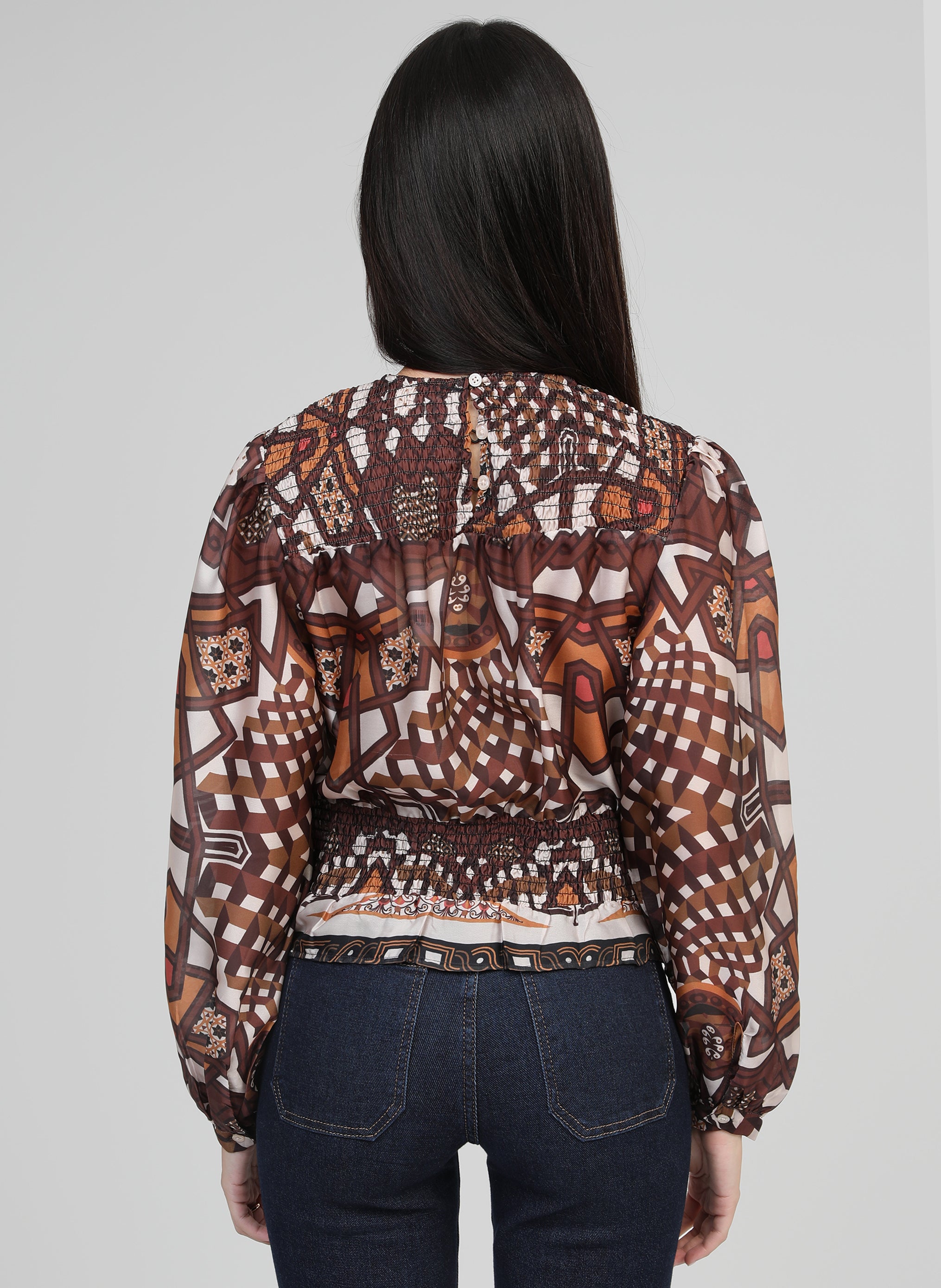 CHEMISE SALVAT kalei caramel