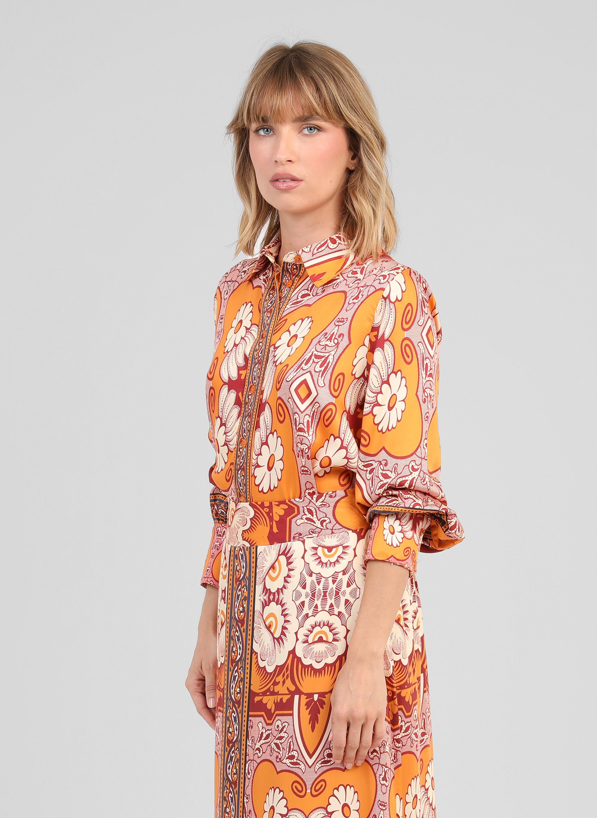 CHEMISE SARILANA vitali orange