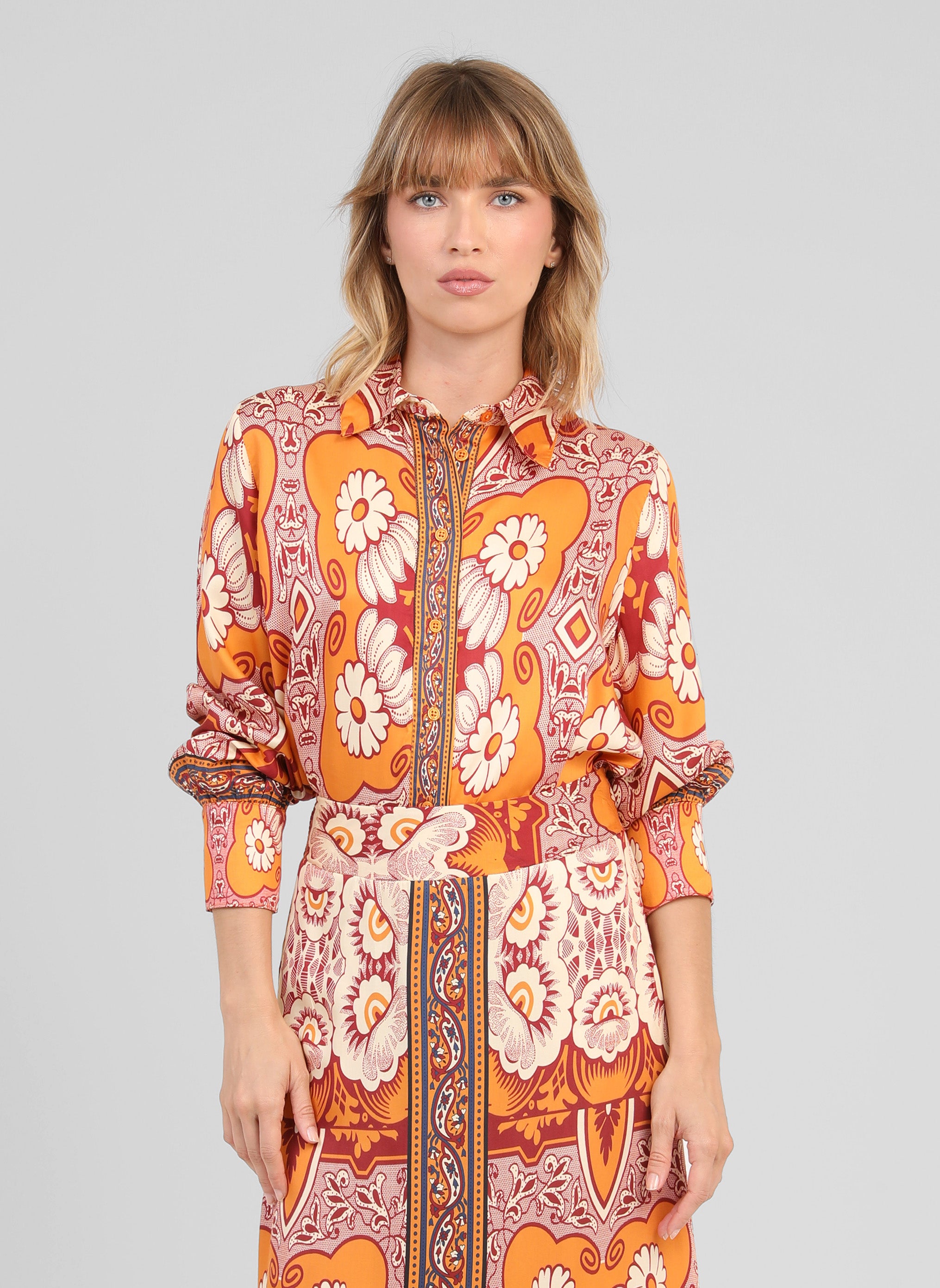 CHEMISE SARILANA vitali orange
