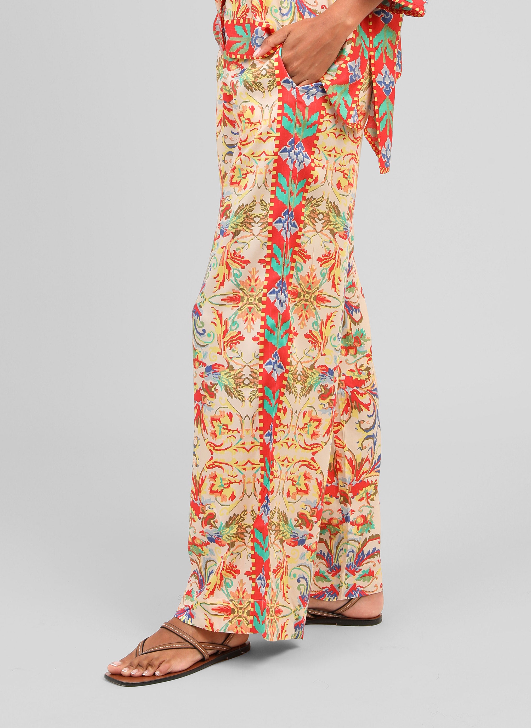 PANTALON ROSSANA merida ecru