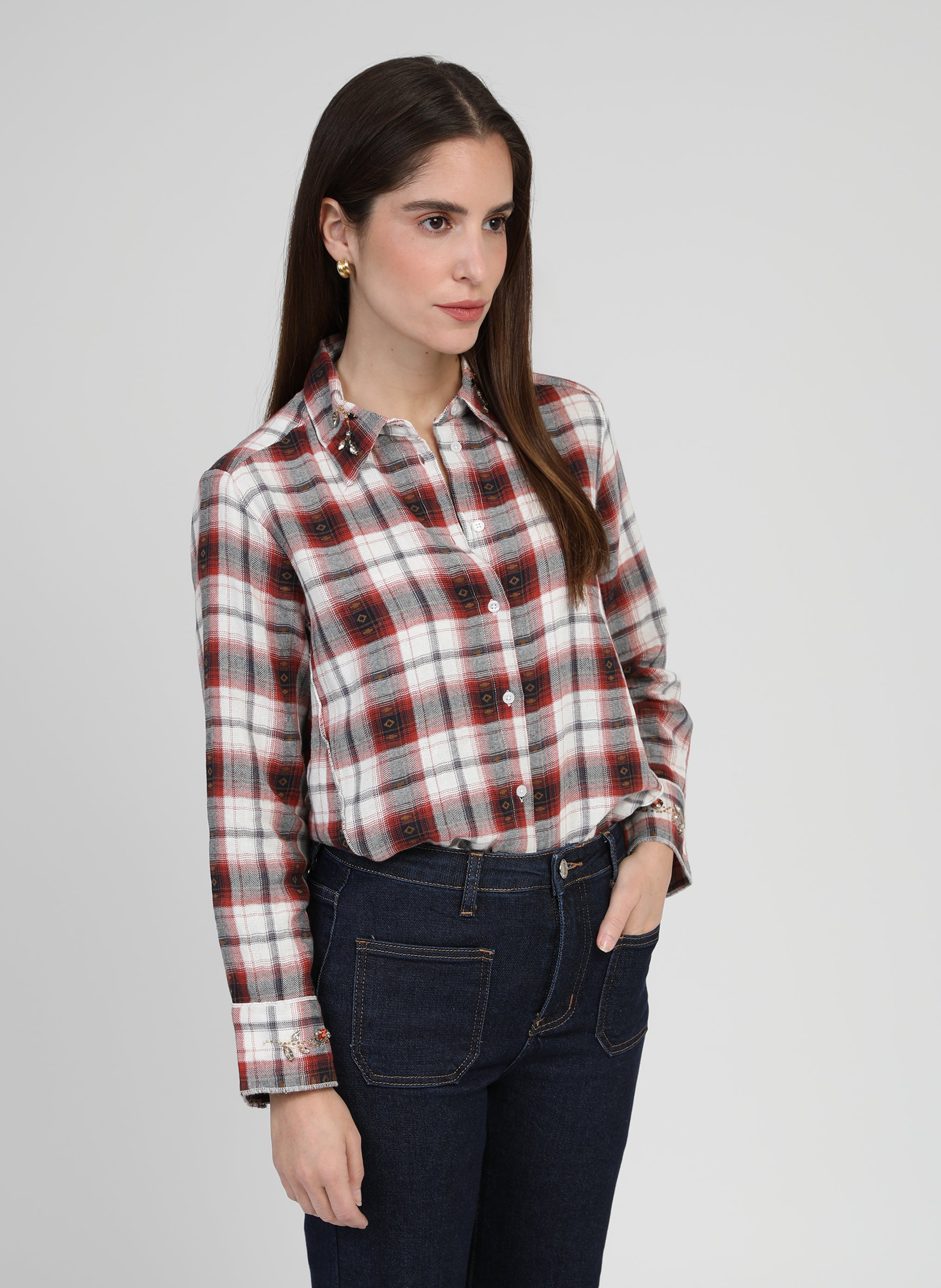 CHEMISE SEBA caramel