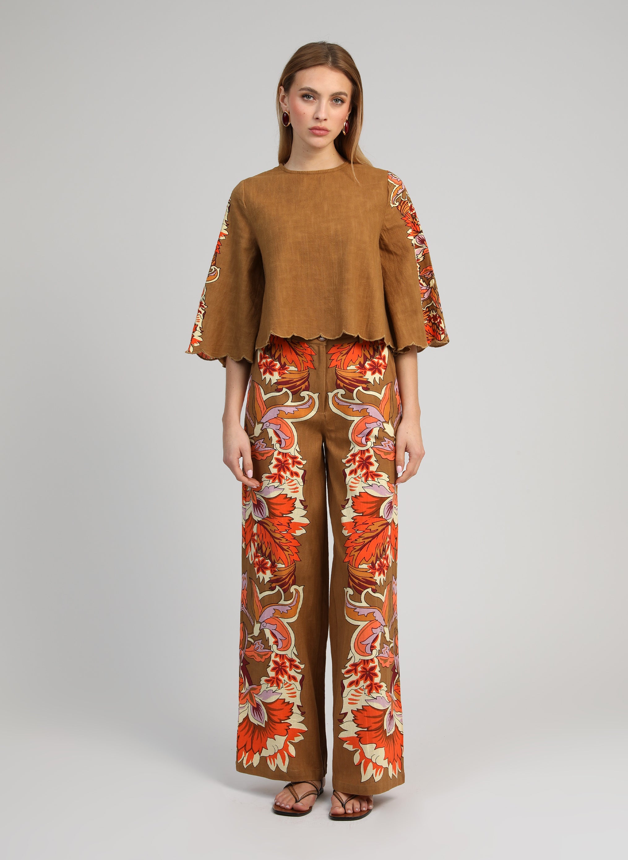 BLOUSE SEBY pachama olive