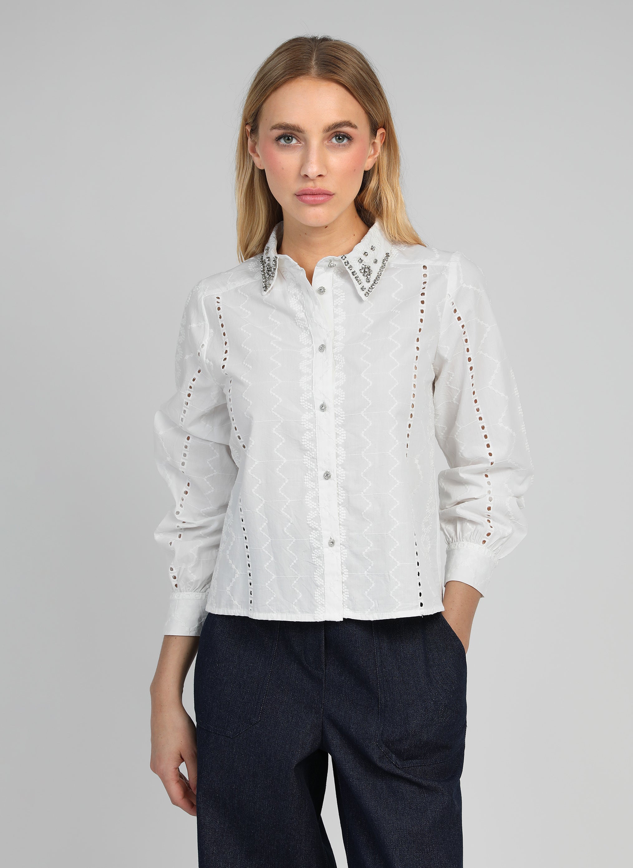 CHEMISE SELIANY blanc