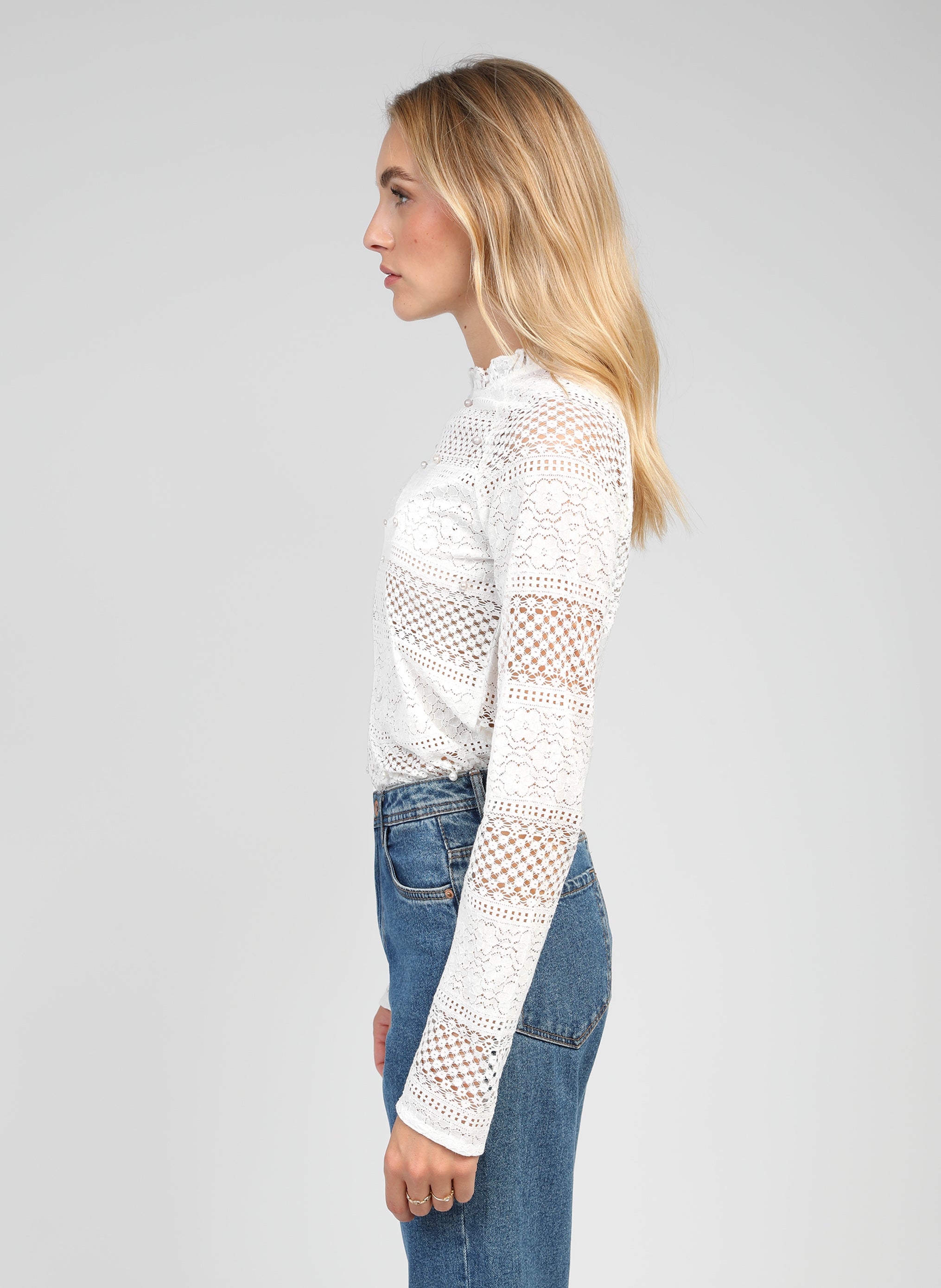 SEONALY BLOUSE crudo