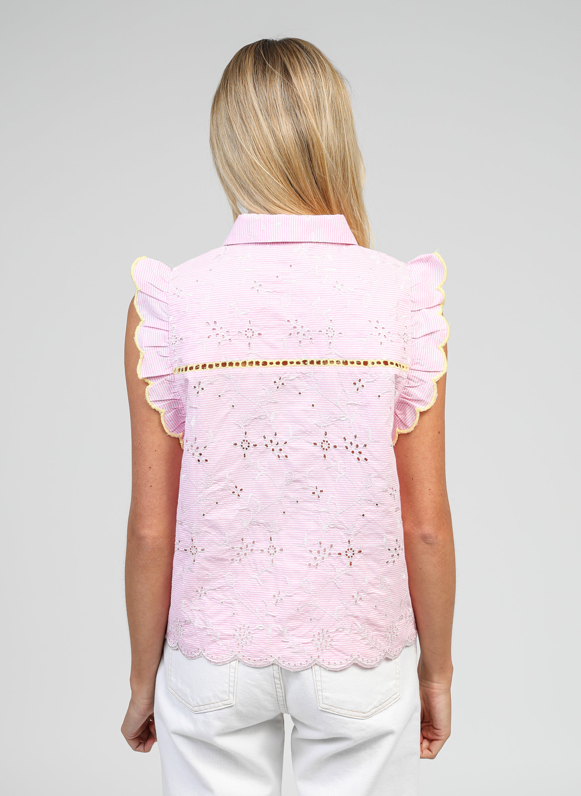 CHEMISE SILEON rose