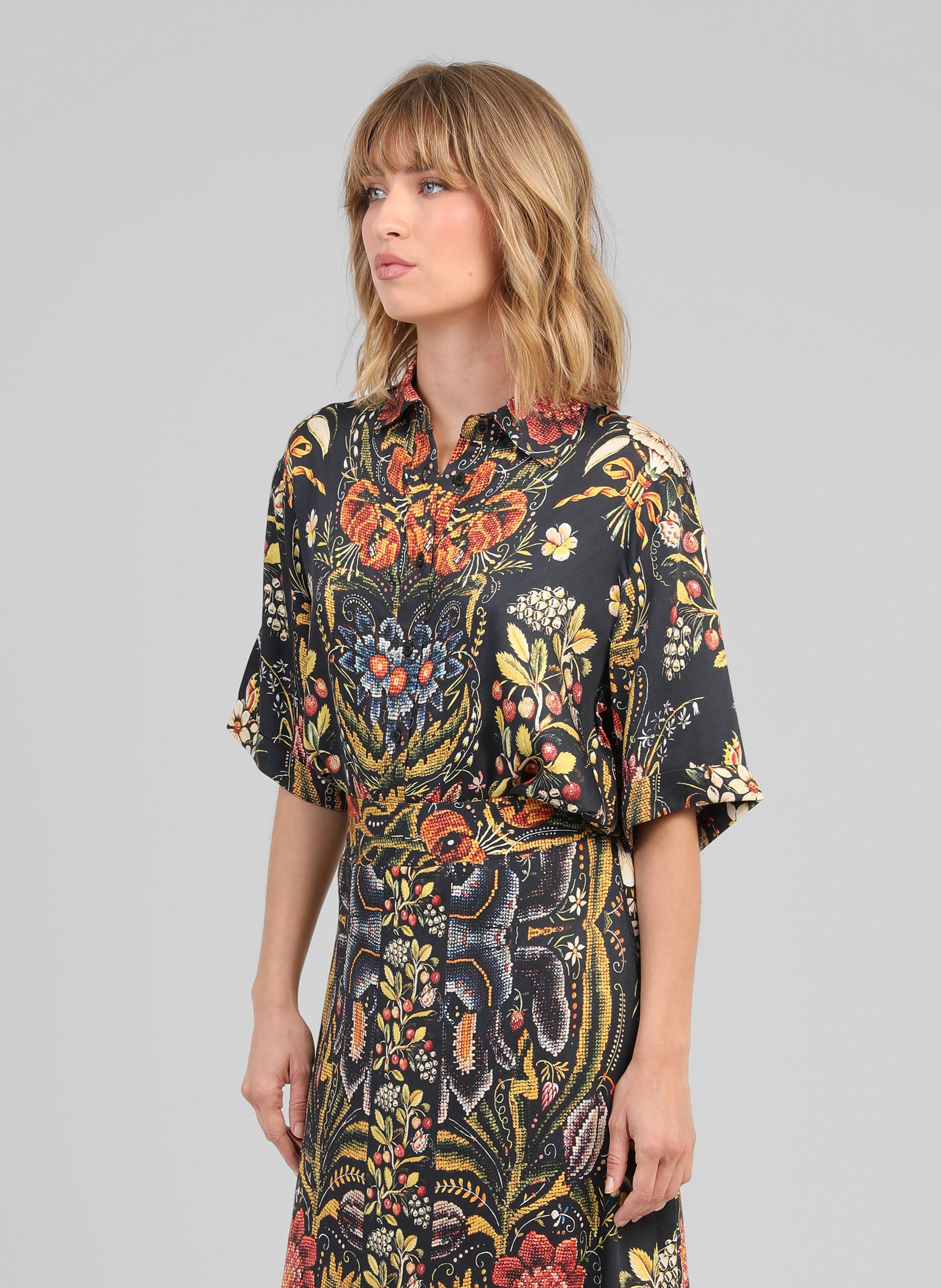 CHEMISE SILIANE henriette multico