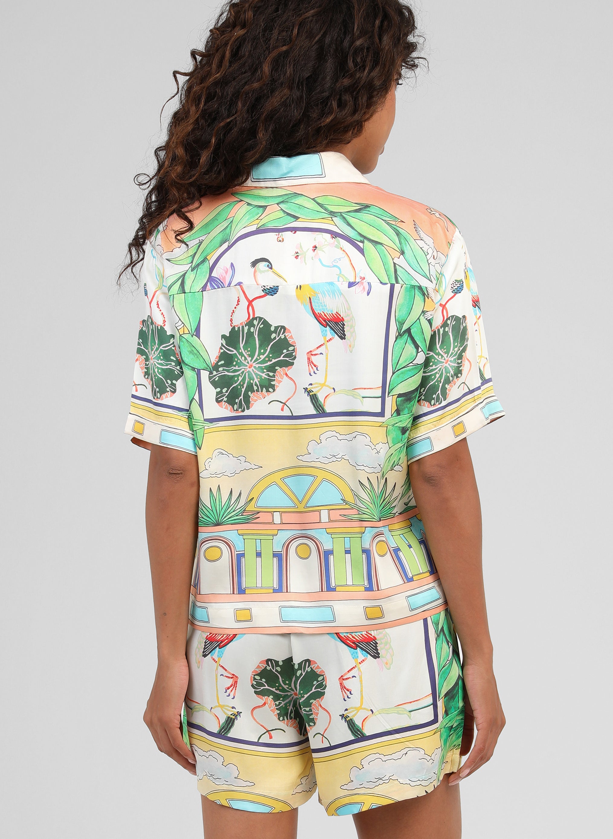 CHEMISE SILVALY naturalia ciel