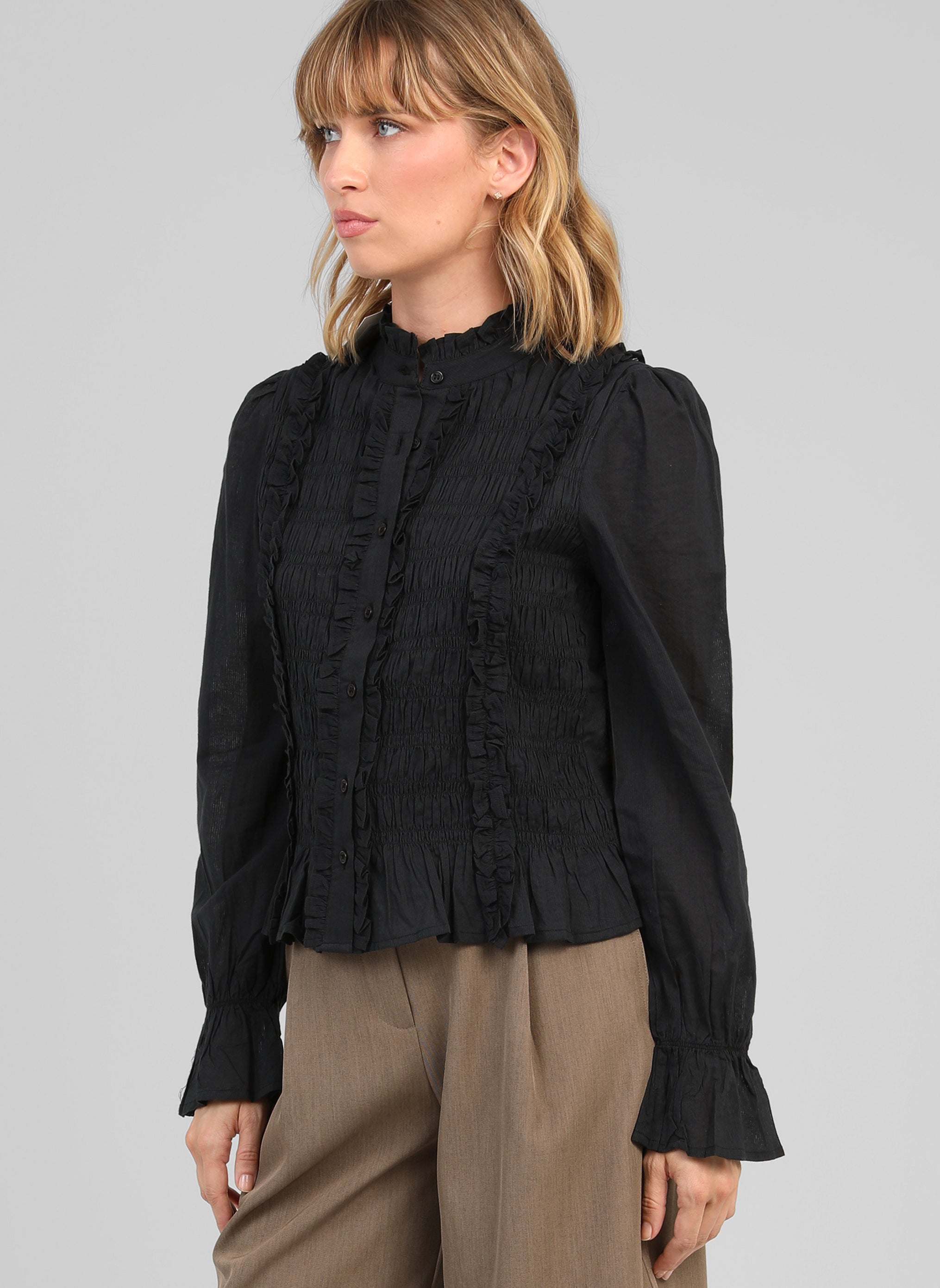 BLOUSE SLOANY noir
