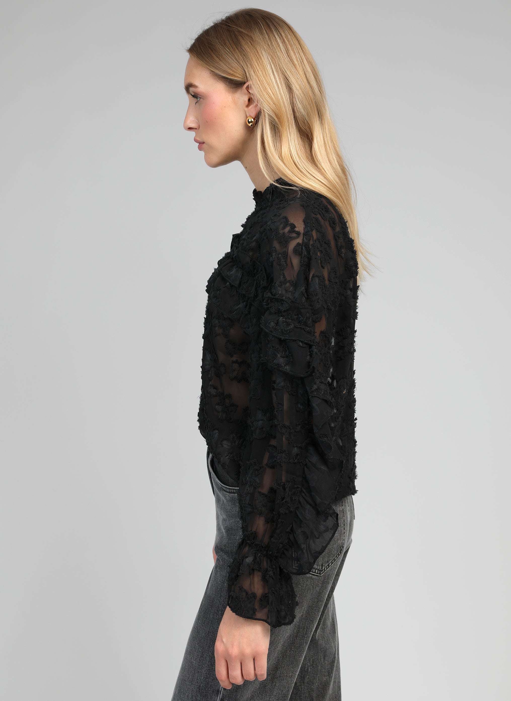 BLOUSE SOELY noir