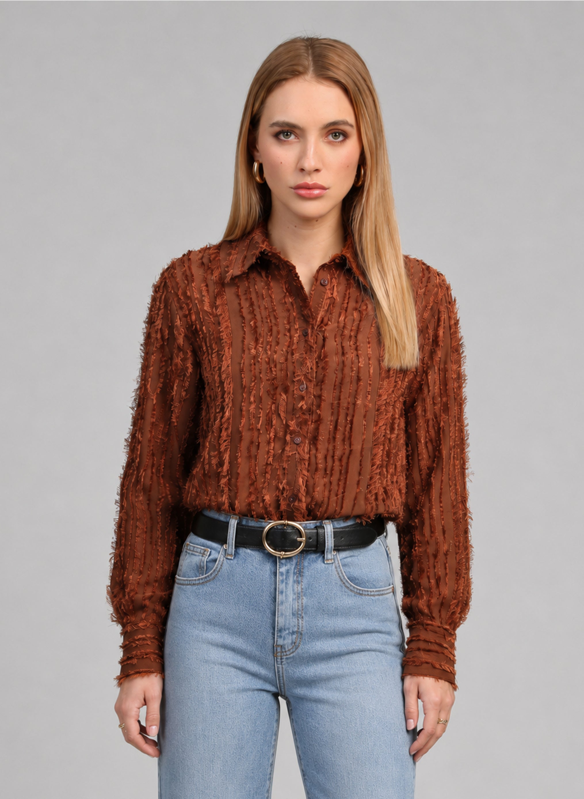 CHEMISE SOPHENA chocolat