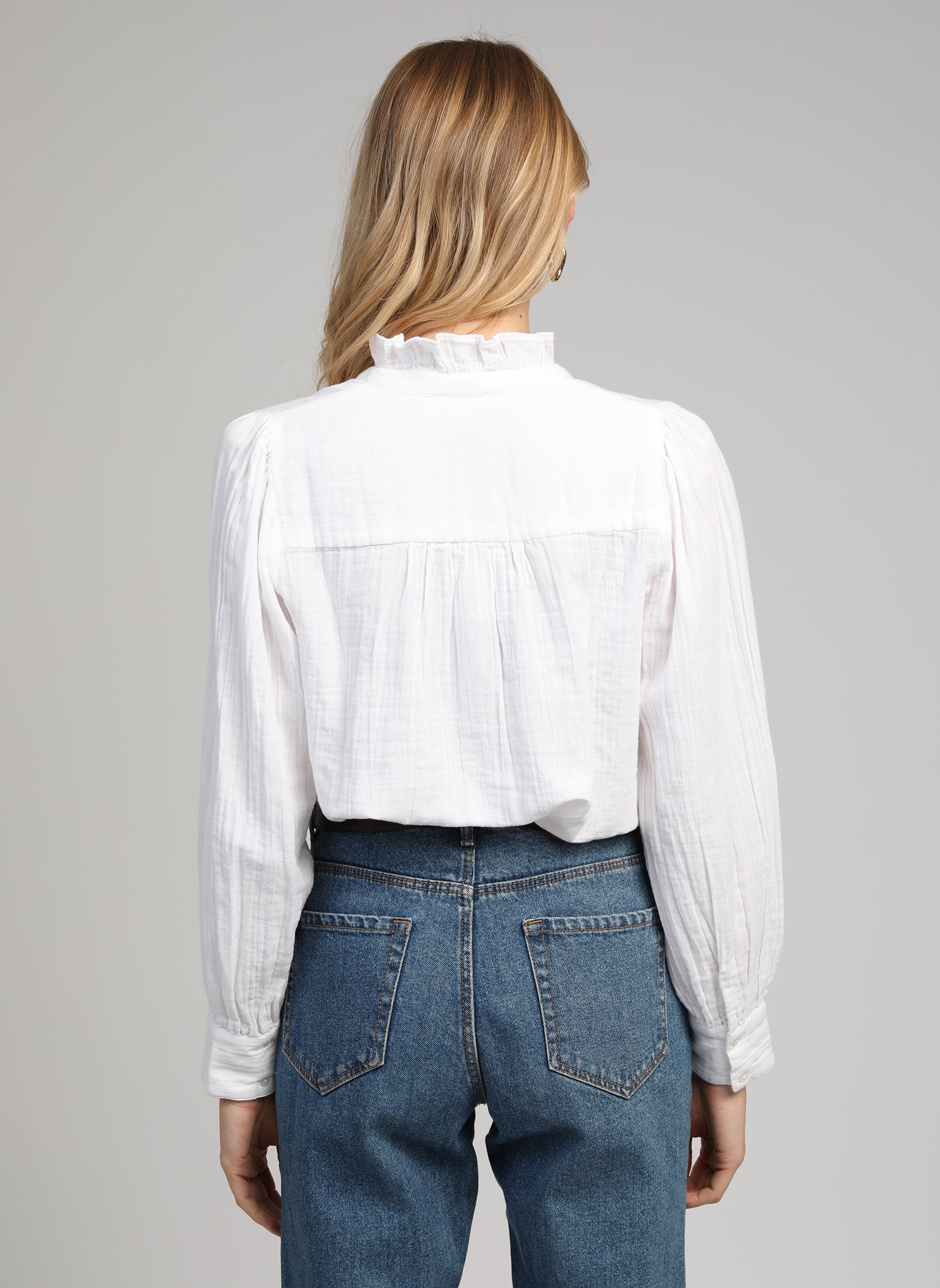 CHEMISE STEFILOU blanc