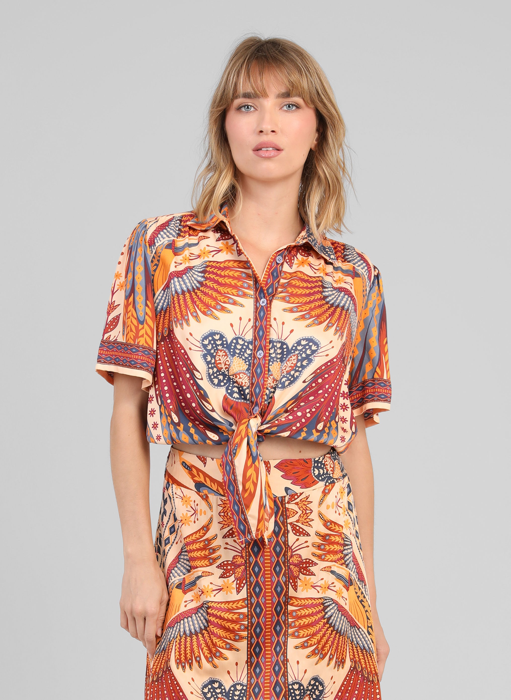 CHEMISE SUZANIE birdize pêche