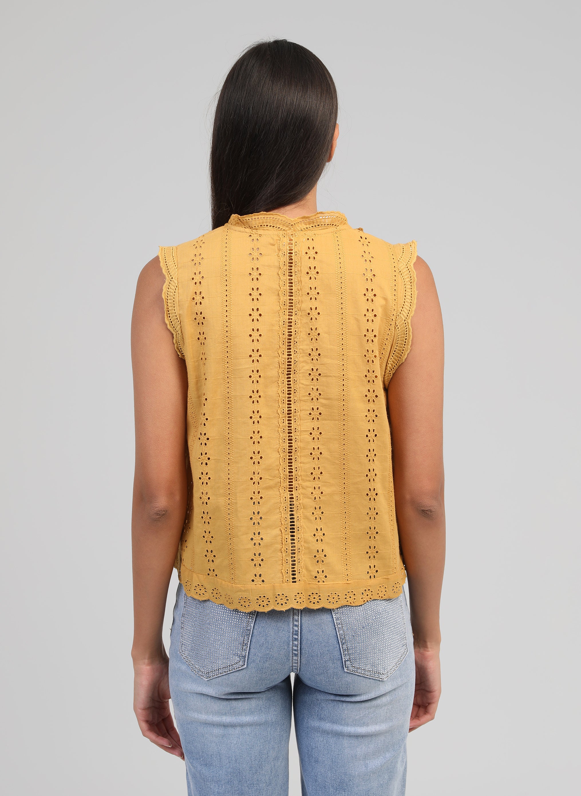 CHEMISE SUZAYA ocre