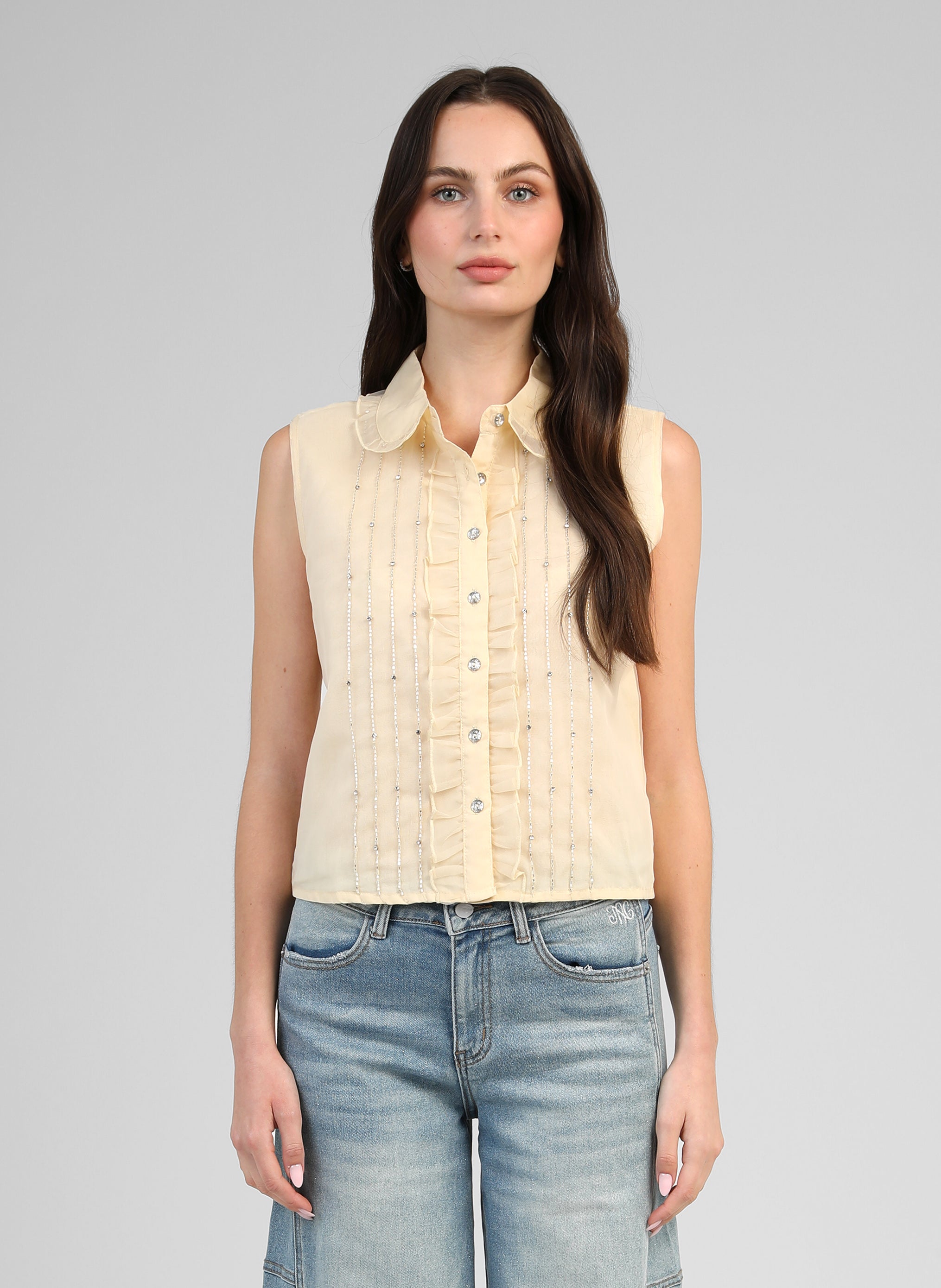 CHEMISE SWANY jaune