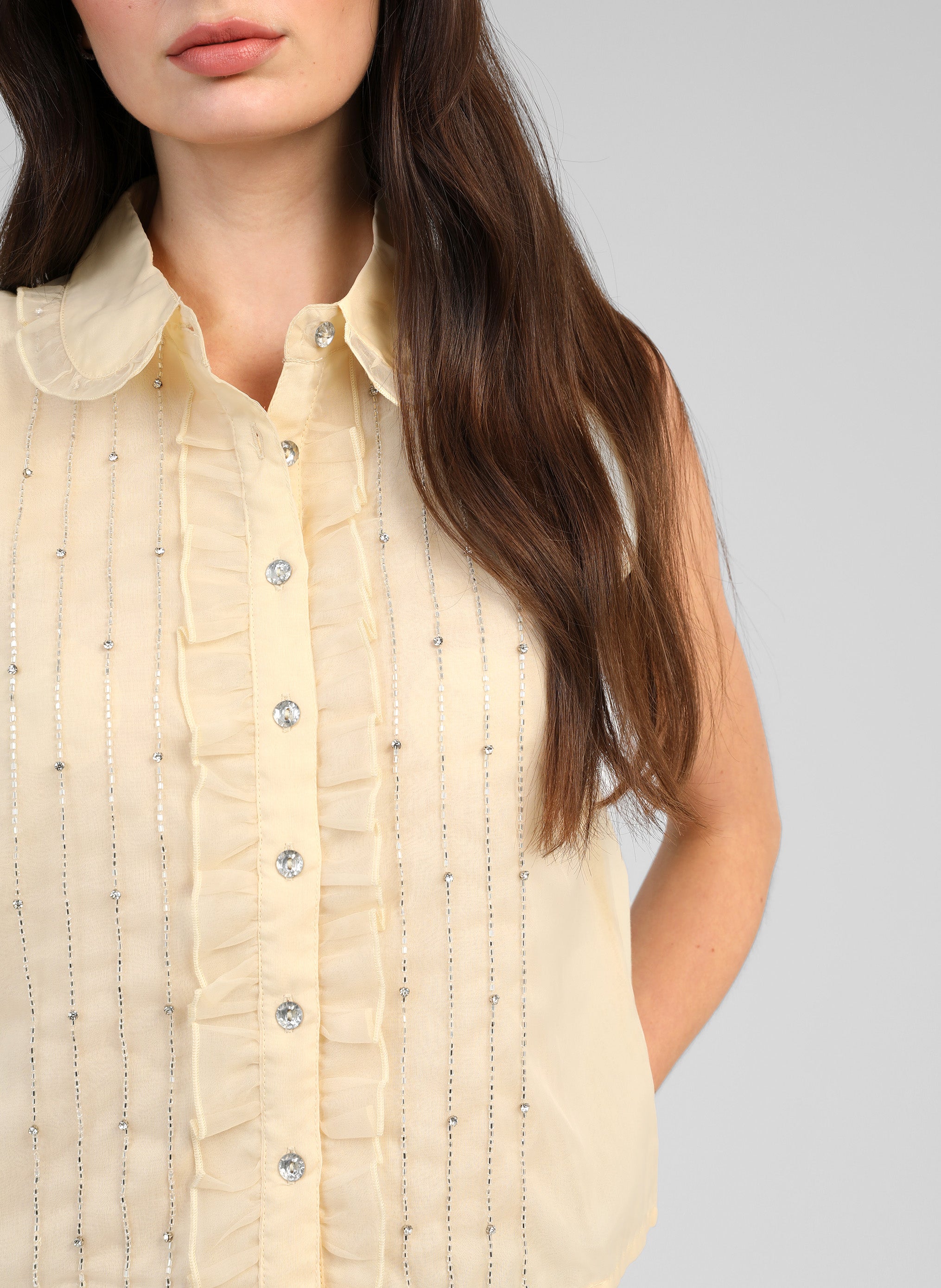 CHEMISE SWANY jaune