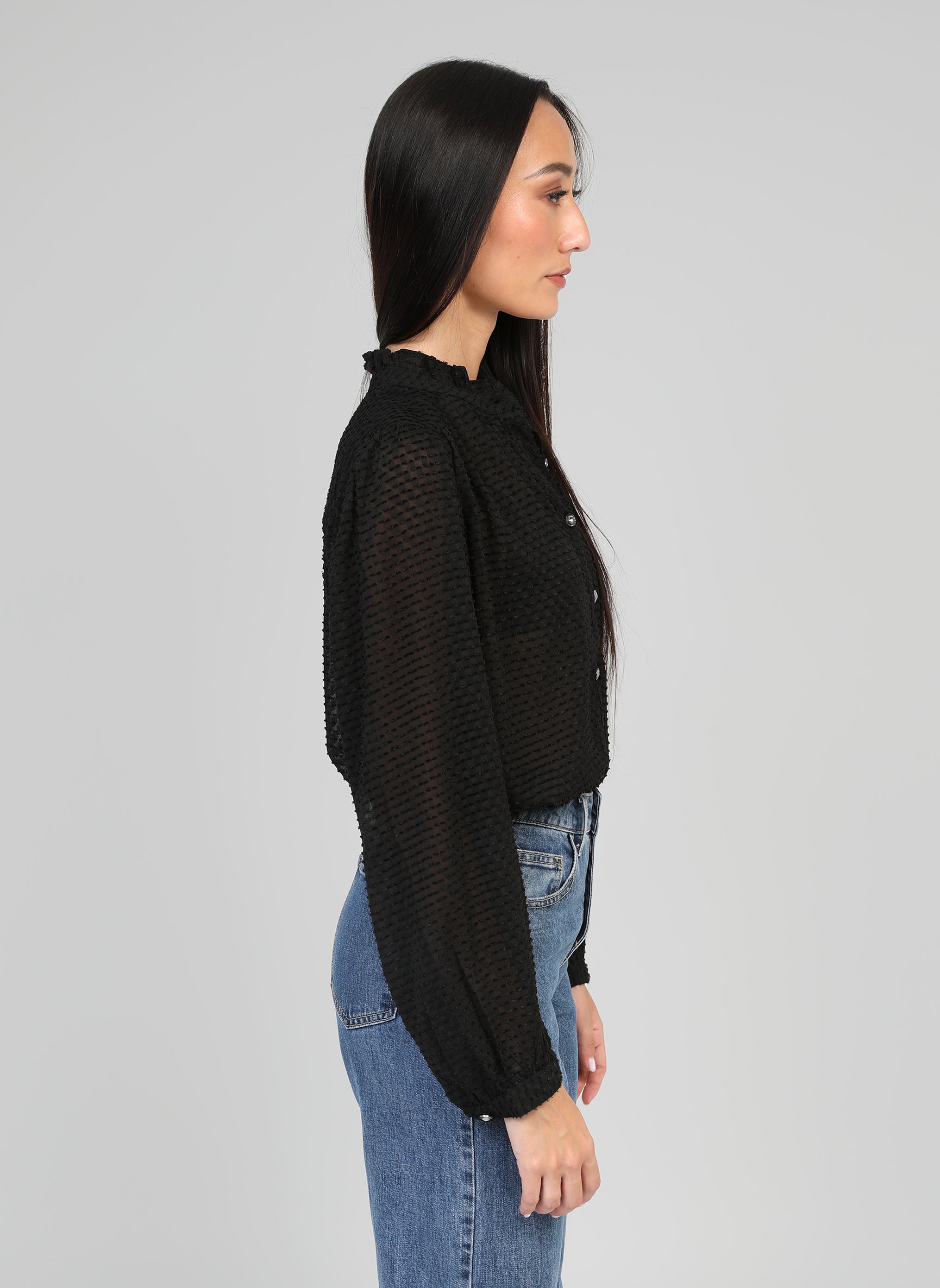 SYGNE BLOUSE black