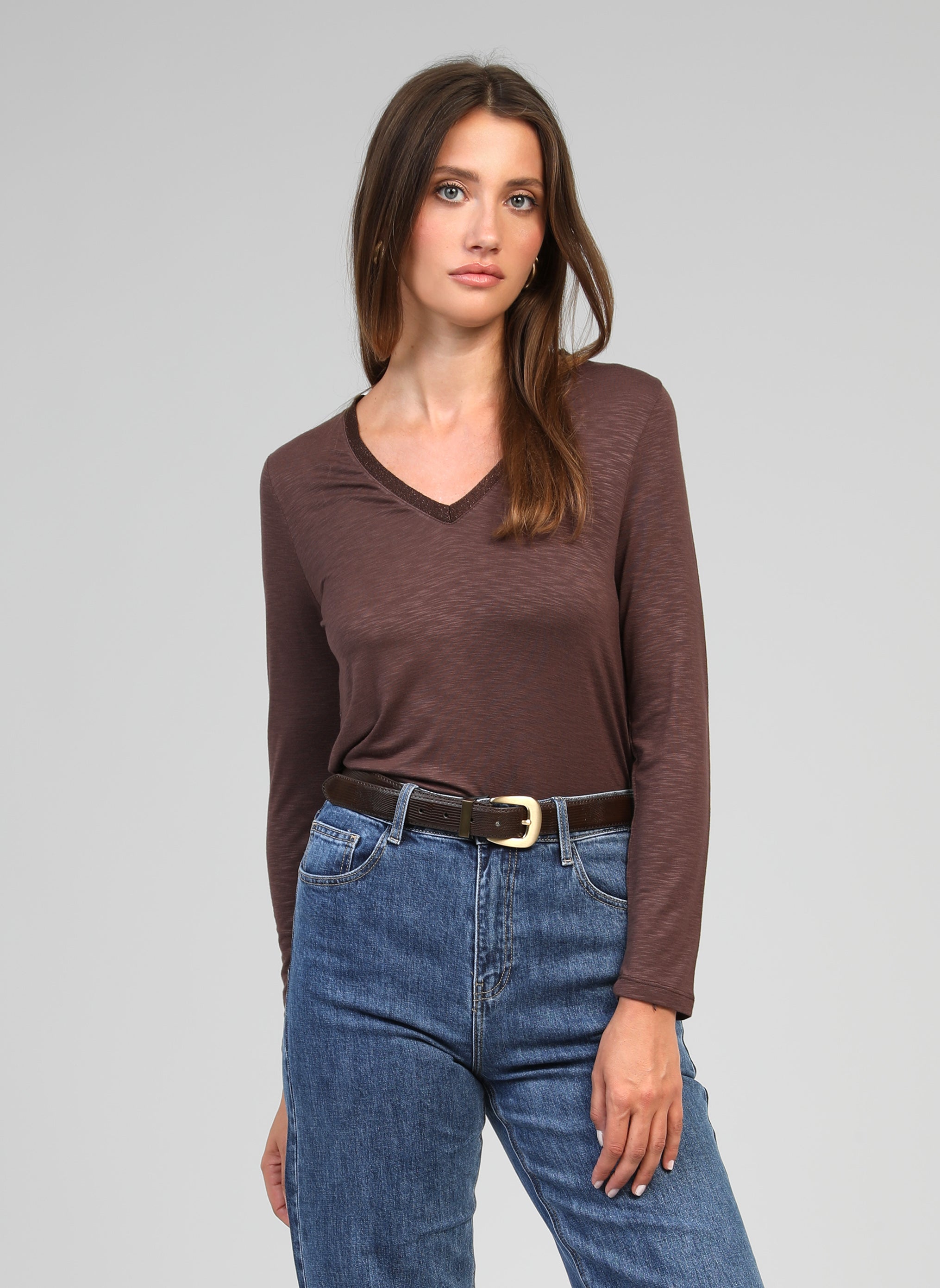 CAMISETA TENIO chocolate