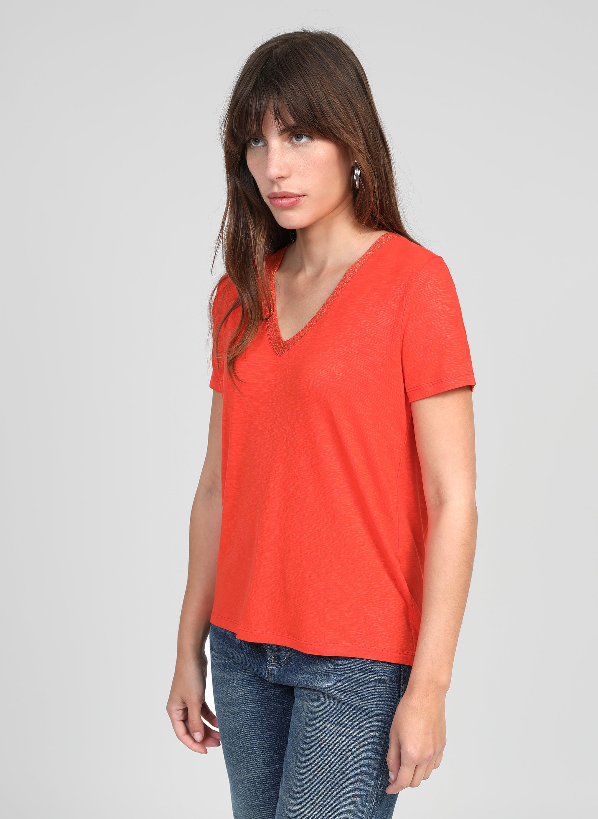 T-SHIRT TERRY piment