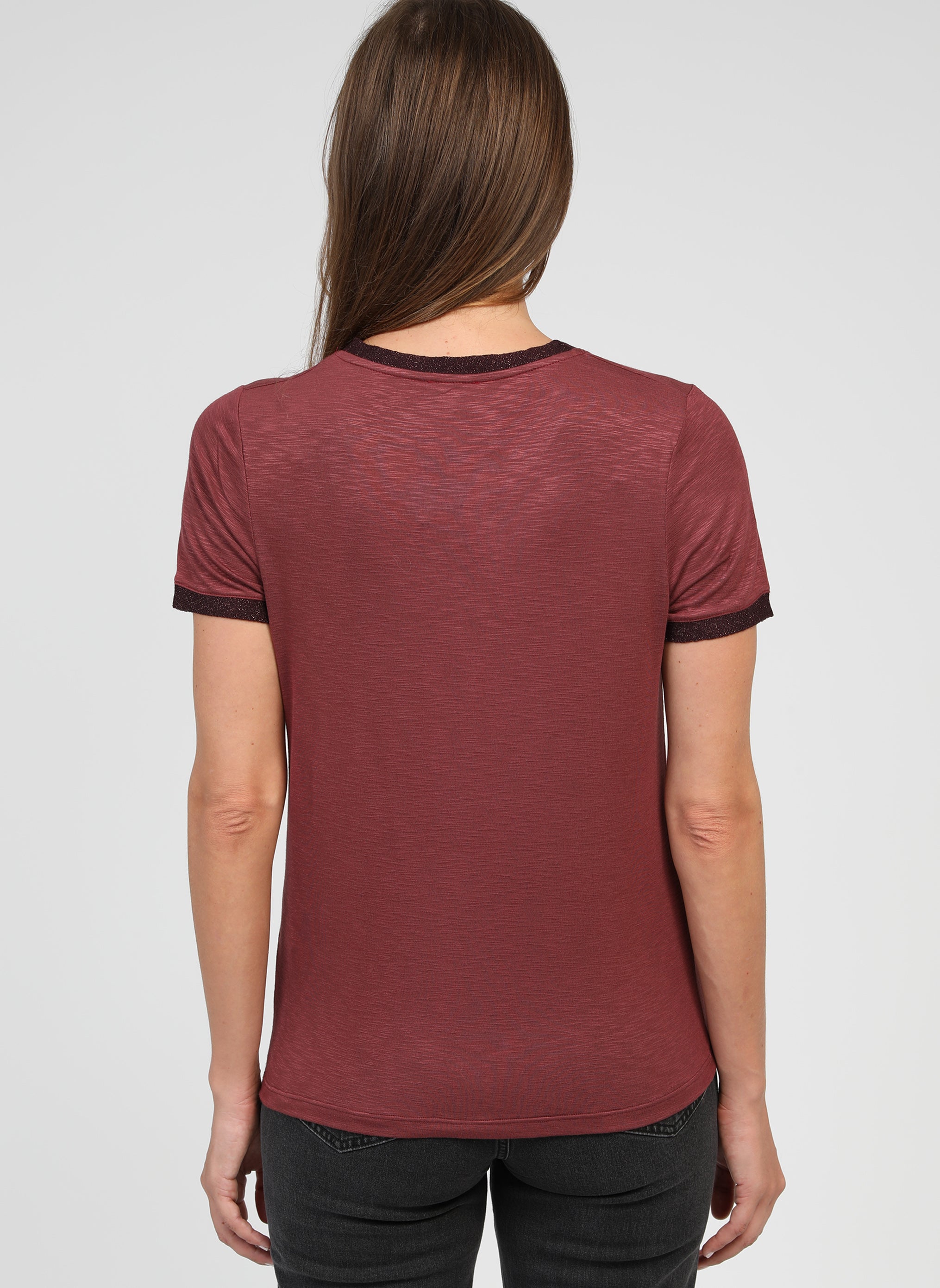 T-SHIRT TIXANA bordeaux