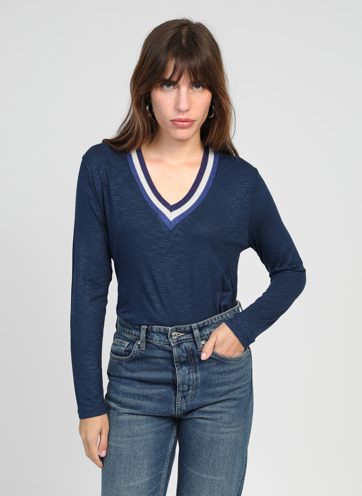 TEE-SHIRT TONGALI marine