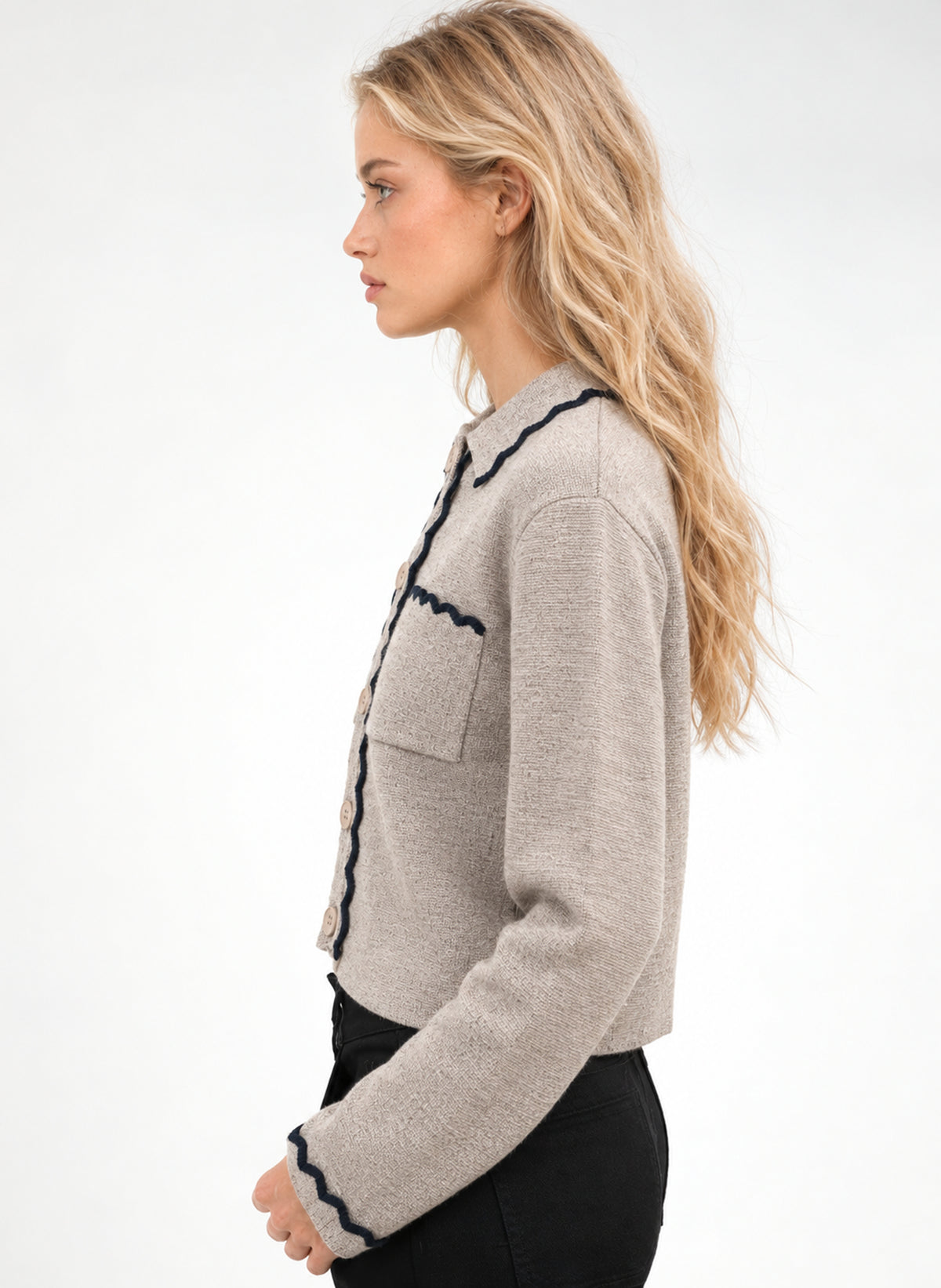 GILET VALIANO AL taupe